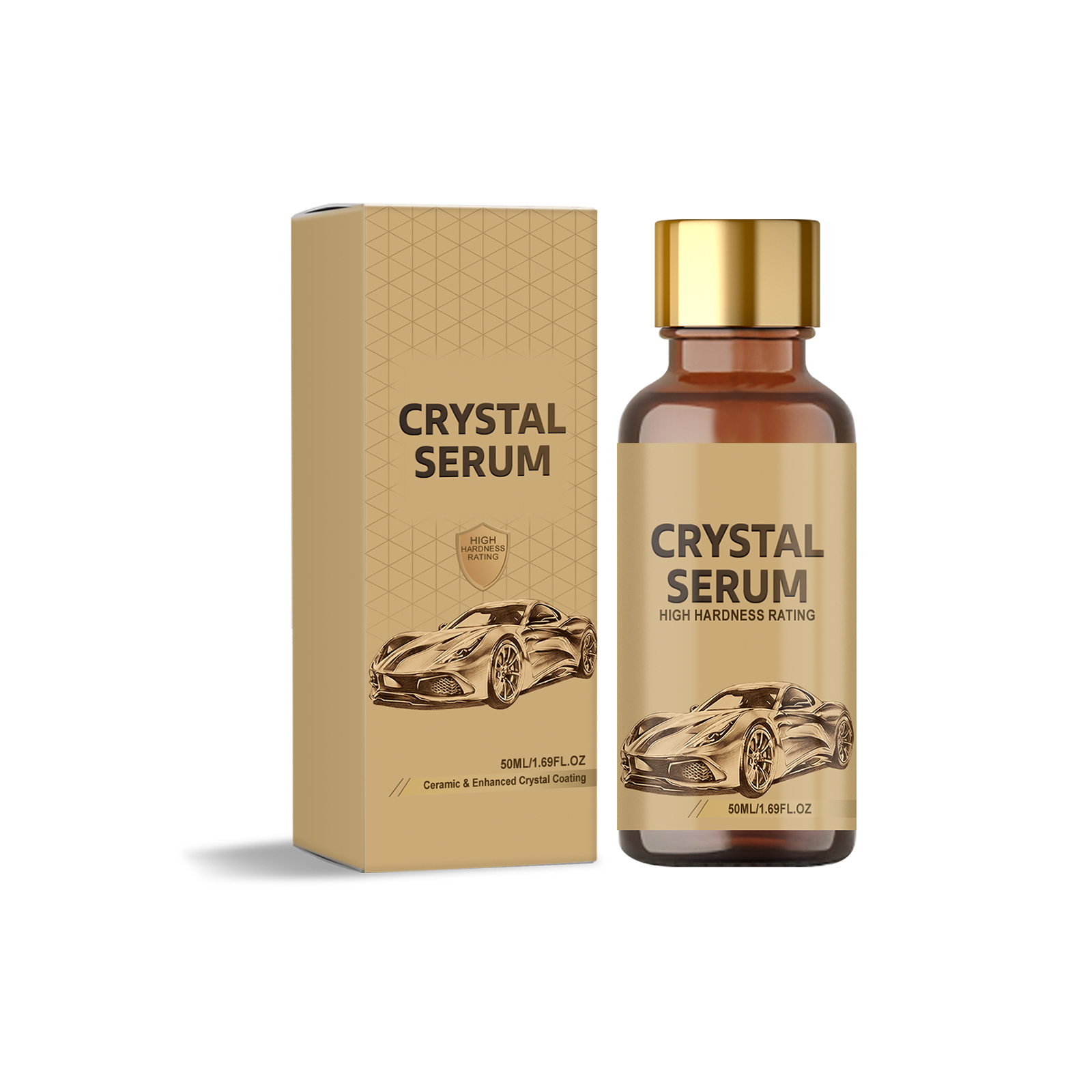 Car Crystal Essence Fluid Clean Refresh Remove Grime Gloss Easy Care Auto Inner Outer Daily Upkeep