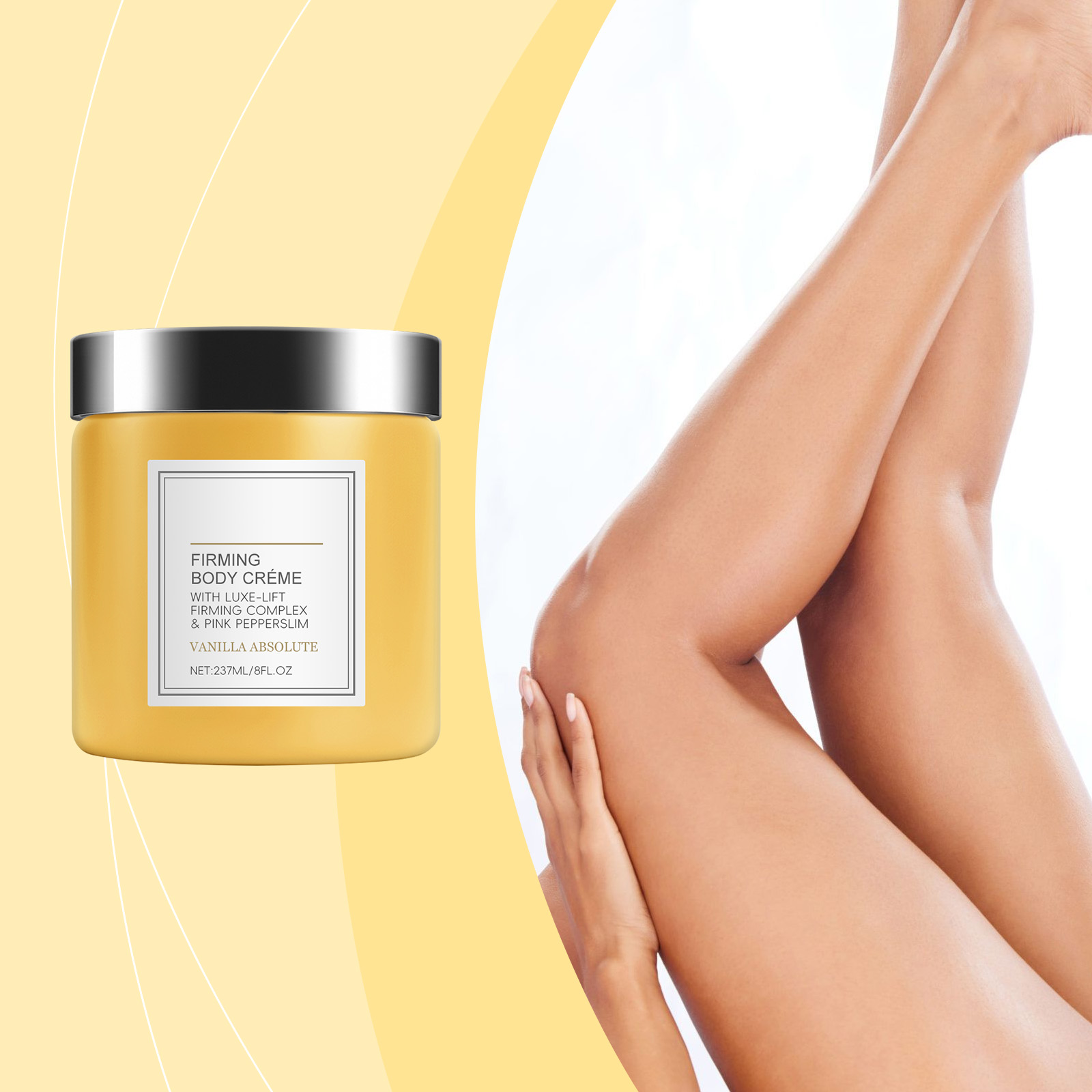 Vanilla Body Moisturizer Cream Mild Hydrate Smooth Soft Fresh Light Floral Skin Care Full Body