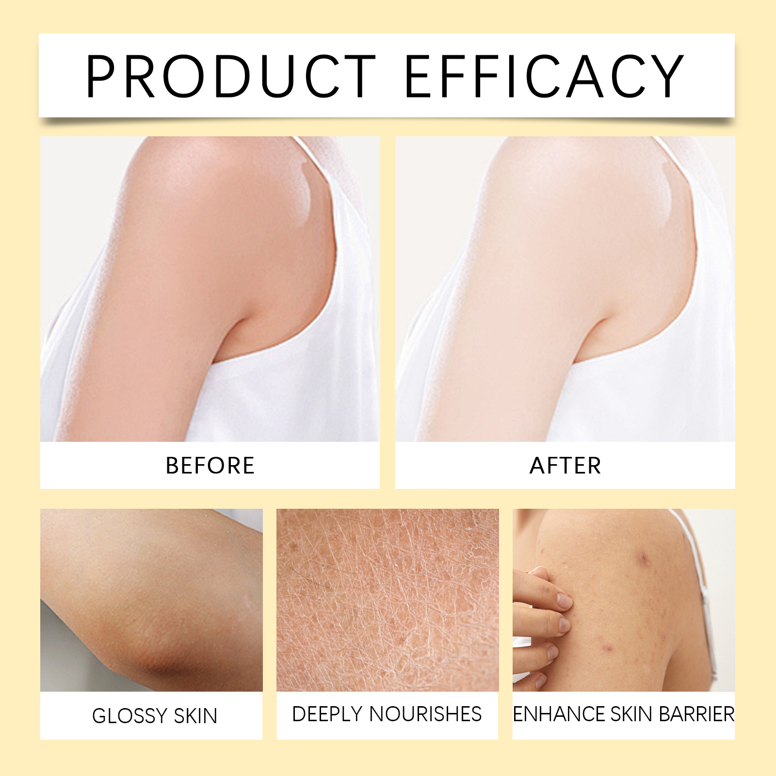 Vanilla Body Moisturizer Cream Mild Hydrate Smooth Soft Fresh Light Floral Skin Care Full Body