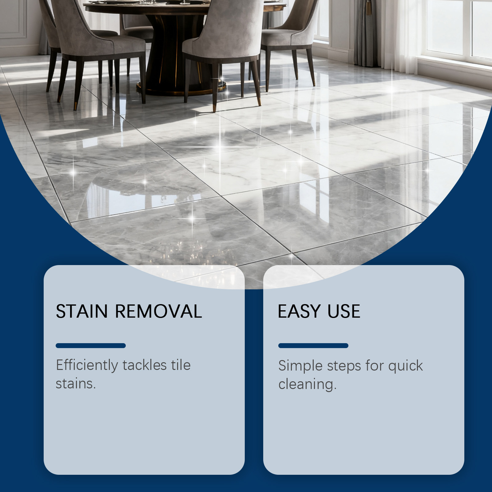 Lemon Brightening Cleaner Gloss Renew Care Spray Household Tile Remove Scratch Water Stain Dirt Surface