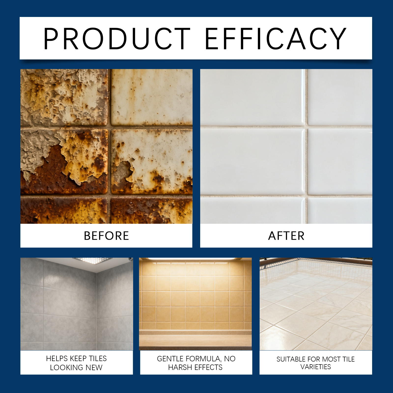 Lemon Brightening Cleaner Gloss Renew Care Spray Household Tile Remove Scratch Water Stain Dirt Surface