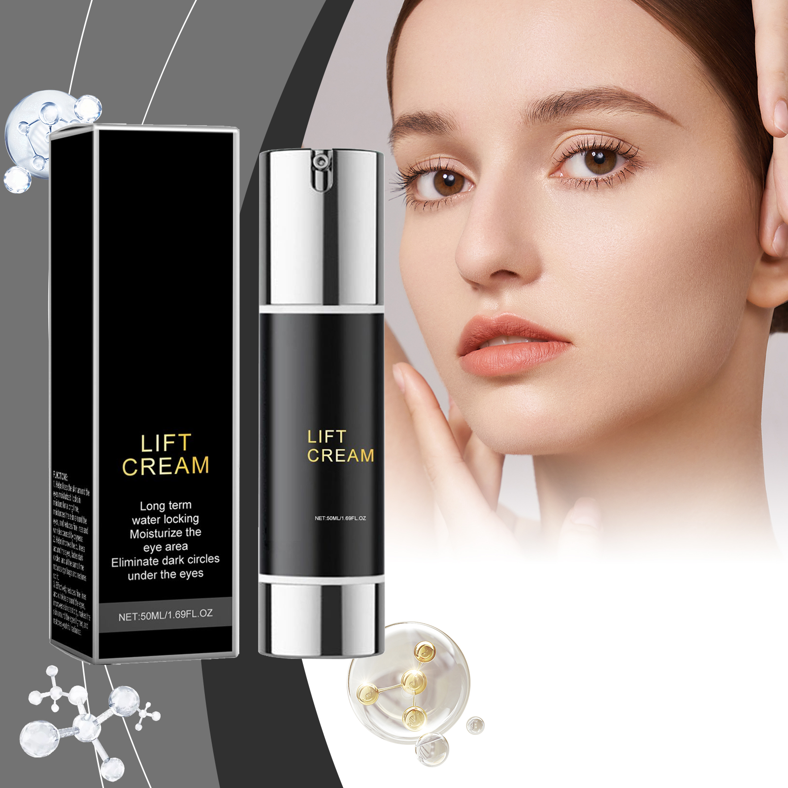 Firming Eye Cream Mild Care Elastic Skin Smooth Fine Line Reduce Tighten Daily Care For Eye Area Skin
