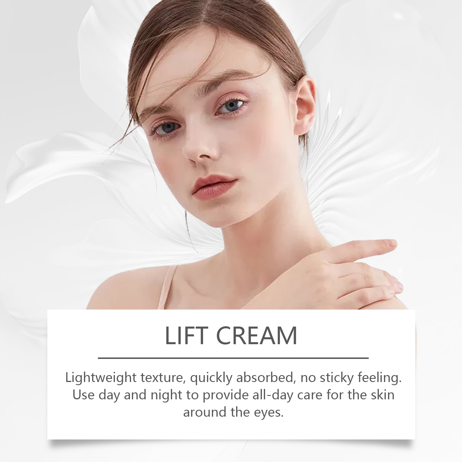 Firming Eye Cream Mild Care Elastic Skin Smooth Fine Line Reduce Tighten Daily Care For Eye Area Skin