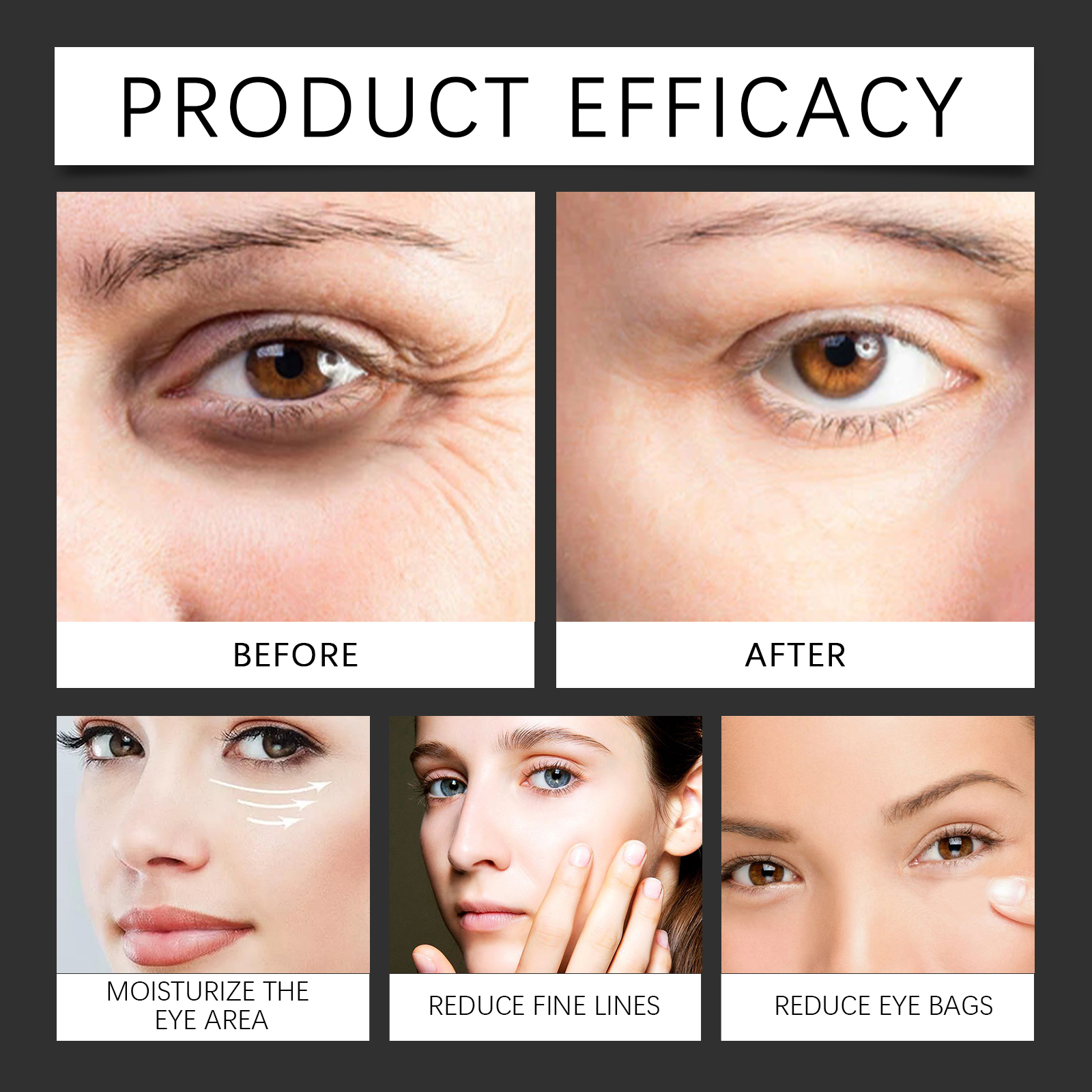 Firming Eye Cream Mild Care Elastic Skin Smooth Fine Line Reduce Tighten Daily Care For Eye Area Skin