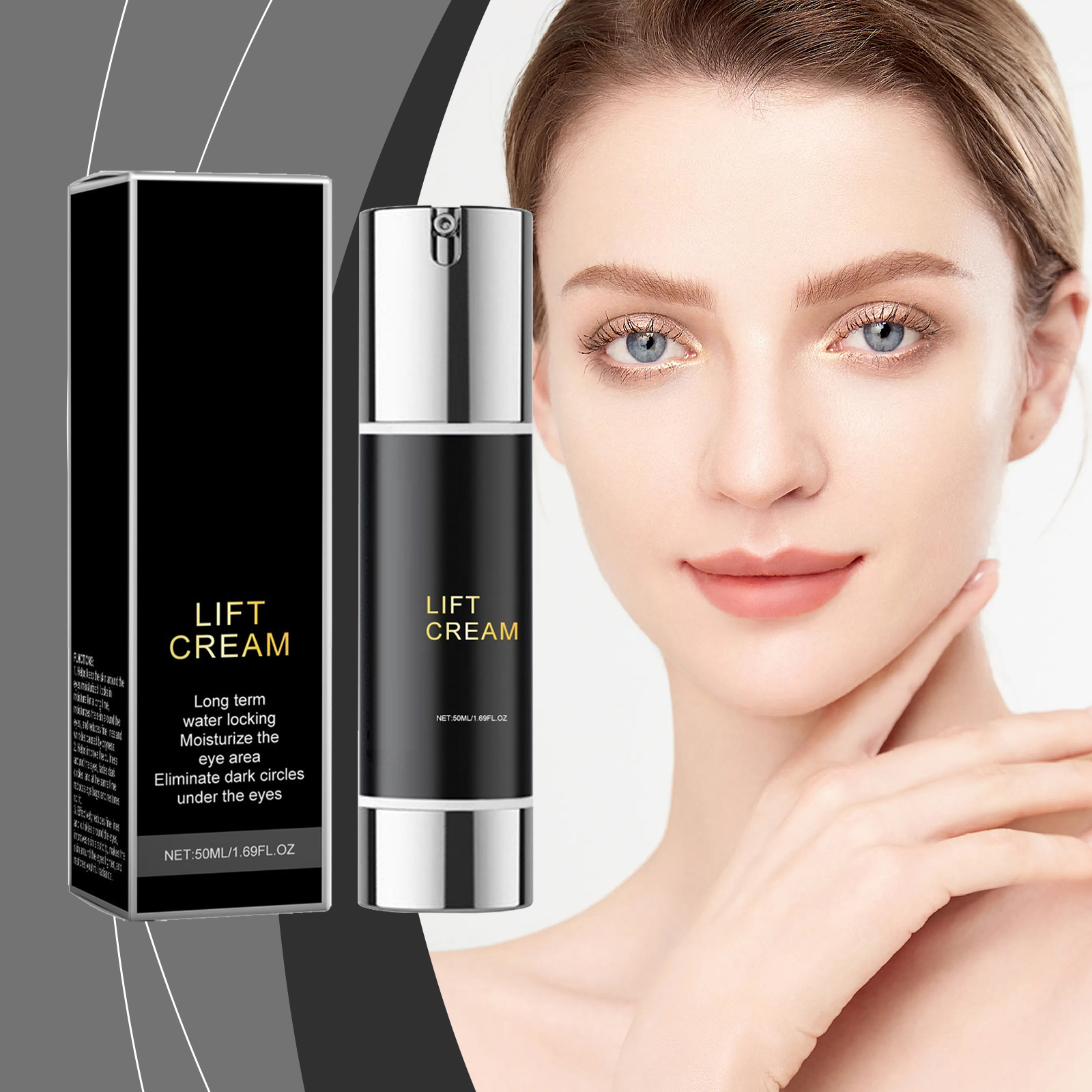 Firming Eye Cream Mild Care Elastic Skin Smooth Fine Line Reduce Tighten Daily Care For Eye Area Skin
