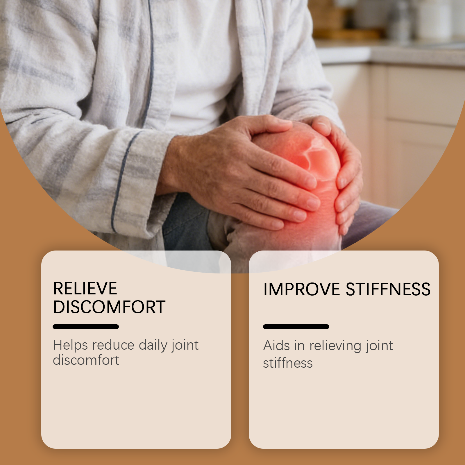 Joint Care Cream Nourishing Gentle Fresh Comfortable Maintenance Massage External Use Joint Knee Body Skin