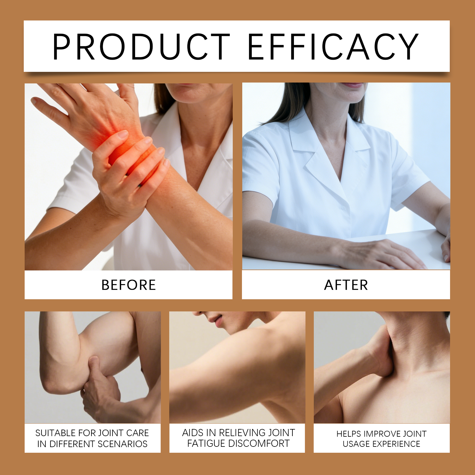 Joint Care Cream Nourishing Gentle Fresh Comfortable Maintenance Massage External Use Joint Knee Body Skin
