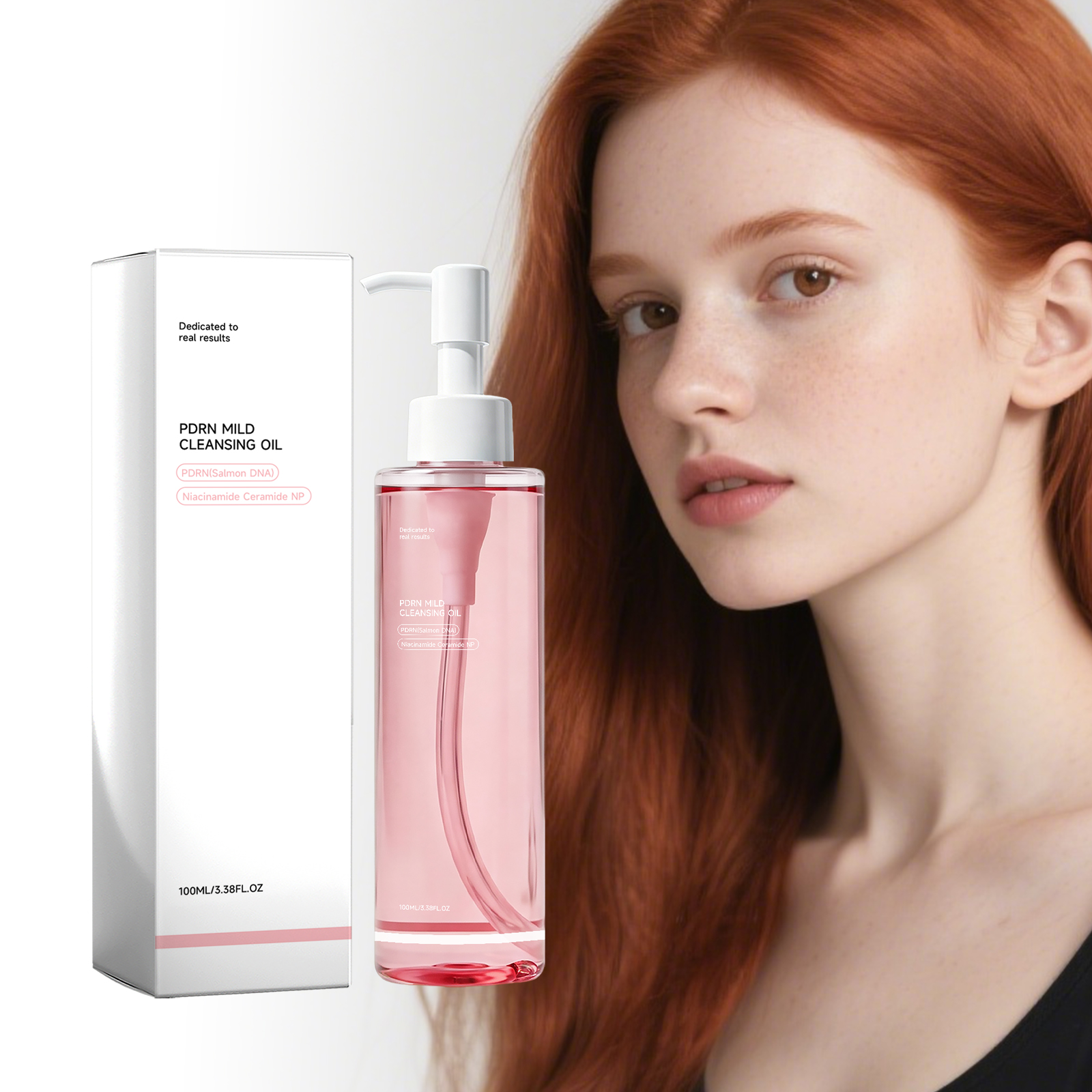 Mild Cleansing Oil Gentle Dissolve Makeup Hydrating Refreshing Soft Texture Easy Rinse Clean Facial Skin