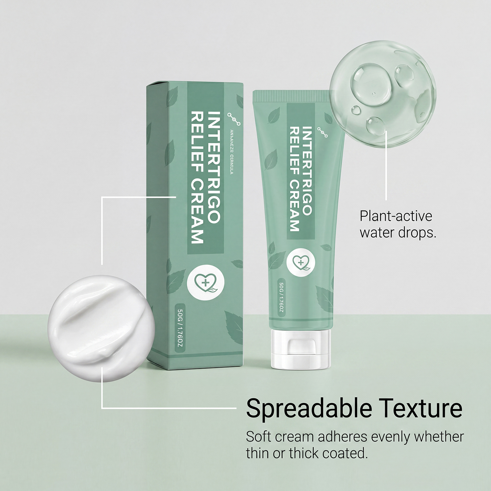 Skin Softening Cream Moisturizing Gentle Care Smooth Mild Ingredients External Body Skin Treatment Lotion