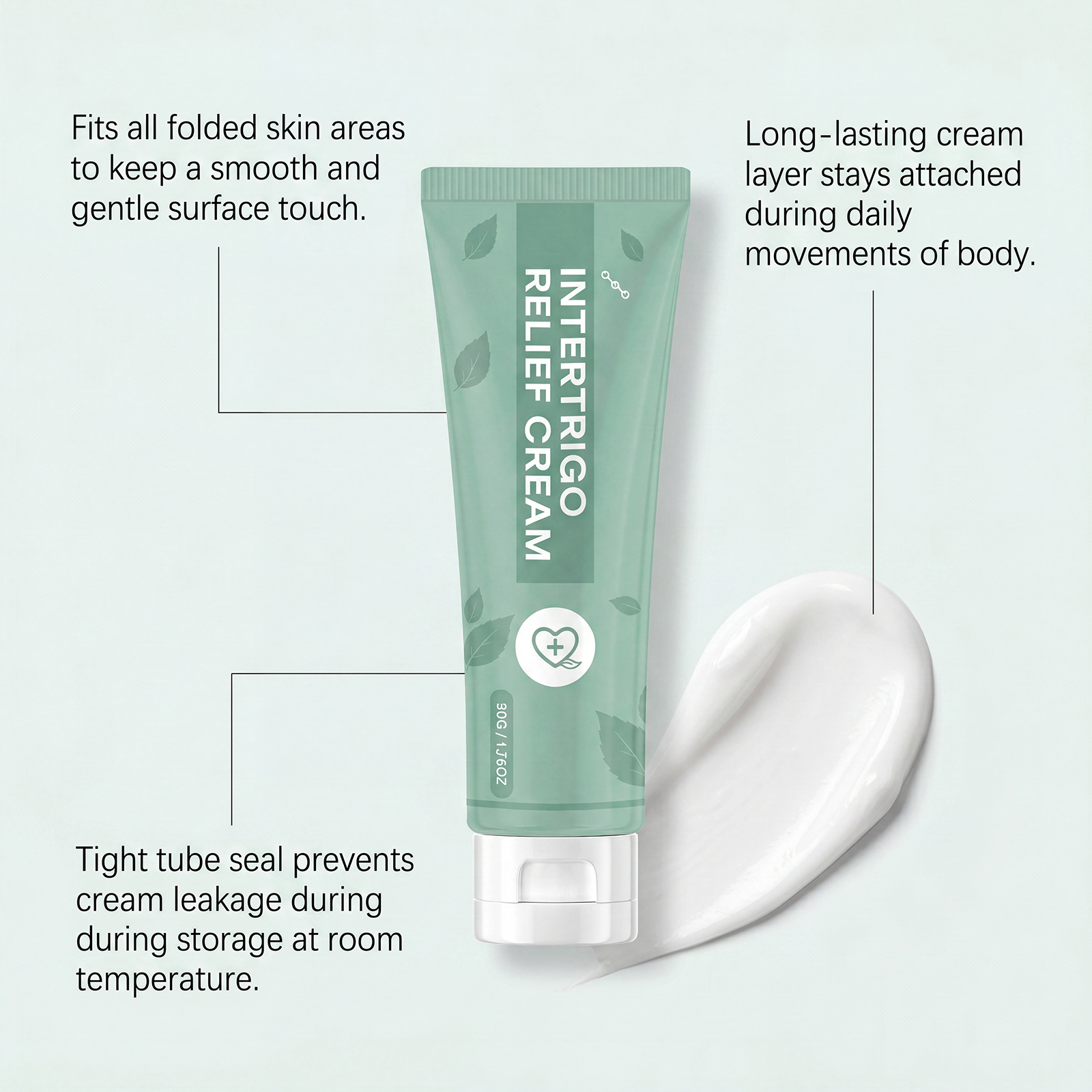 Skin Softening Cream Moisturizing Gentle Care Smooth Mild Ingredients External Body Skin Treatment Lotion