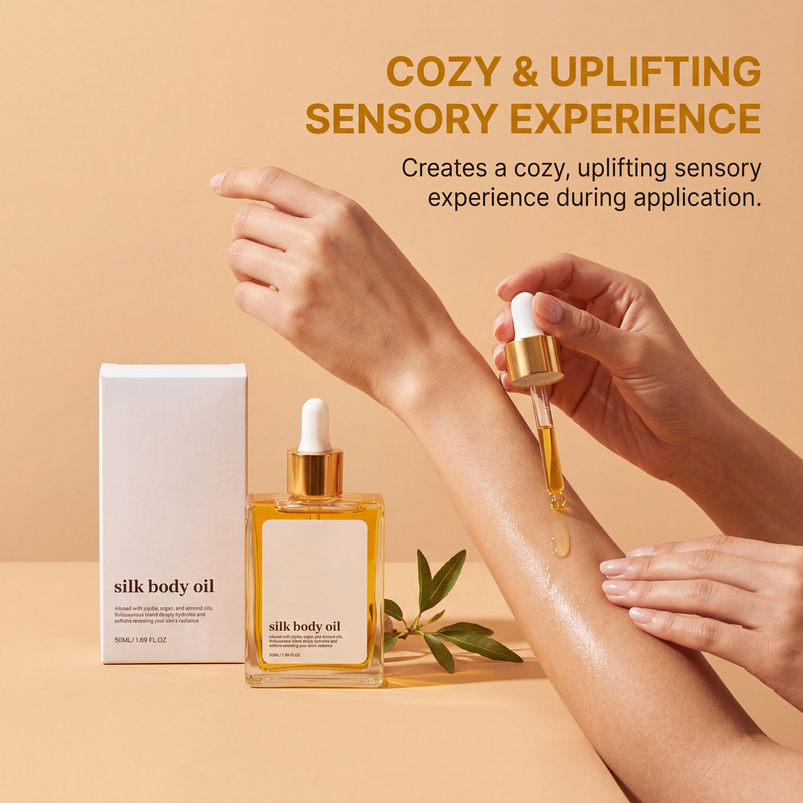 Moisturizing Body Essential Oil Light Texture Easy Spread Hydrate Dry Skin Soft Watery Fresh Non Sticky
