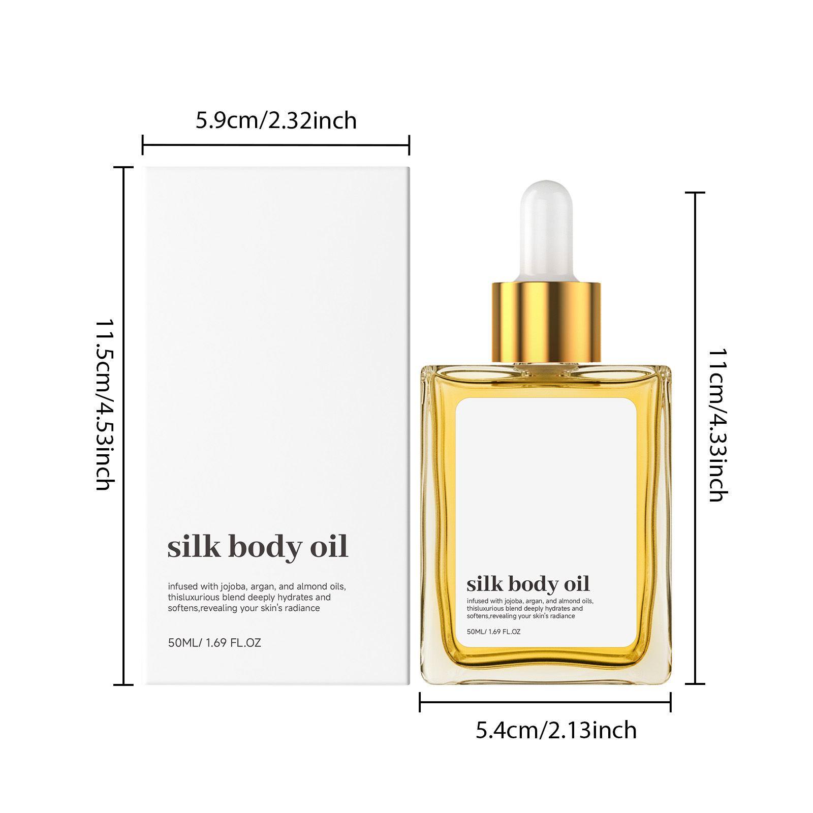Moisturizing Body Essential Oil Light Texture Easy Spread Hydrate Dry Skin Soft Watery Fresh Non Sticky
