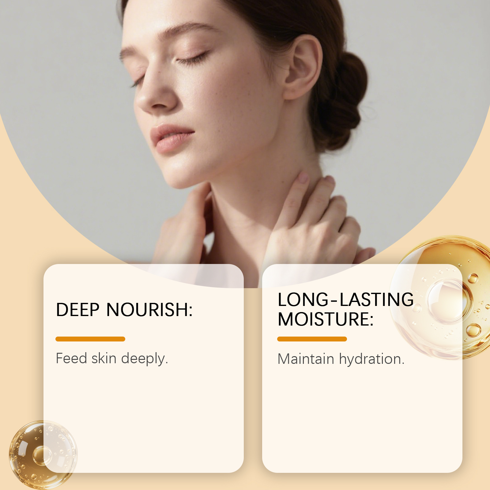 Placenta Extract Moisturizing Cream Mild Formula Daily Care Facial Skin Hydrated Delicate Smooth Bright Complexion