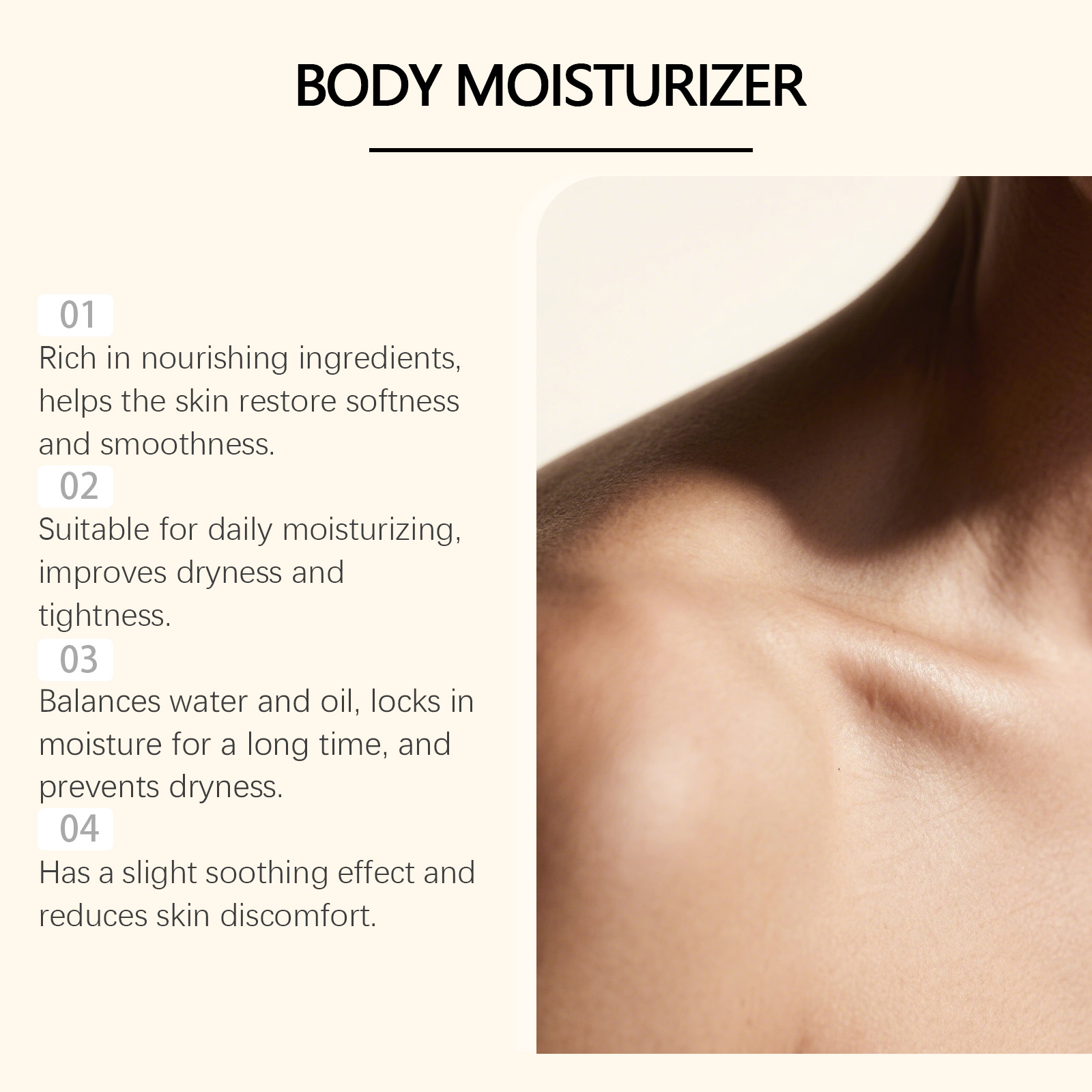Bee Venom Multi-effect Care Cream Mild Comfort Tender Body Skin Refreshing Non-sticky Moisturizing Delicate Skin