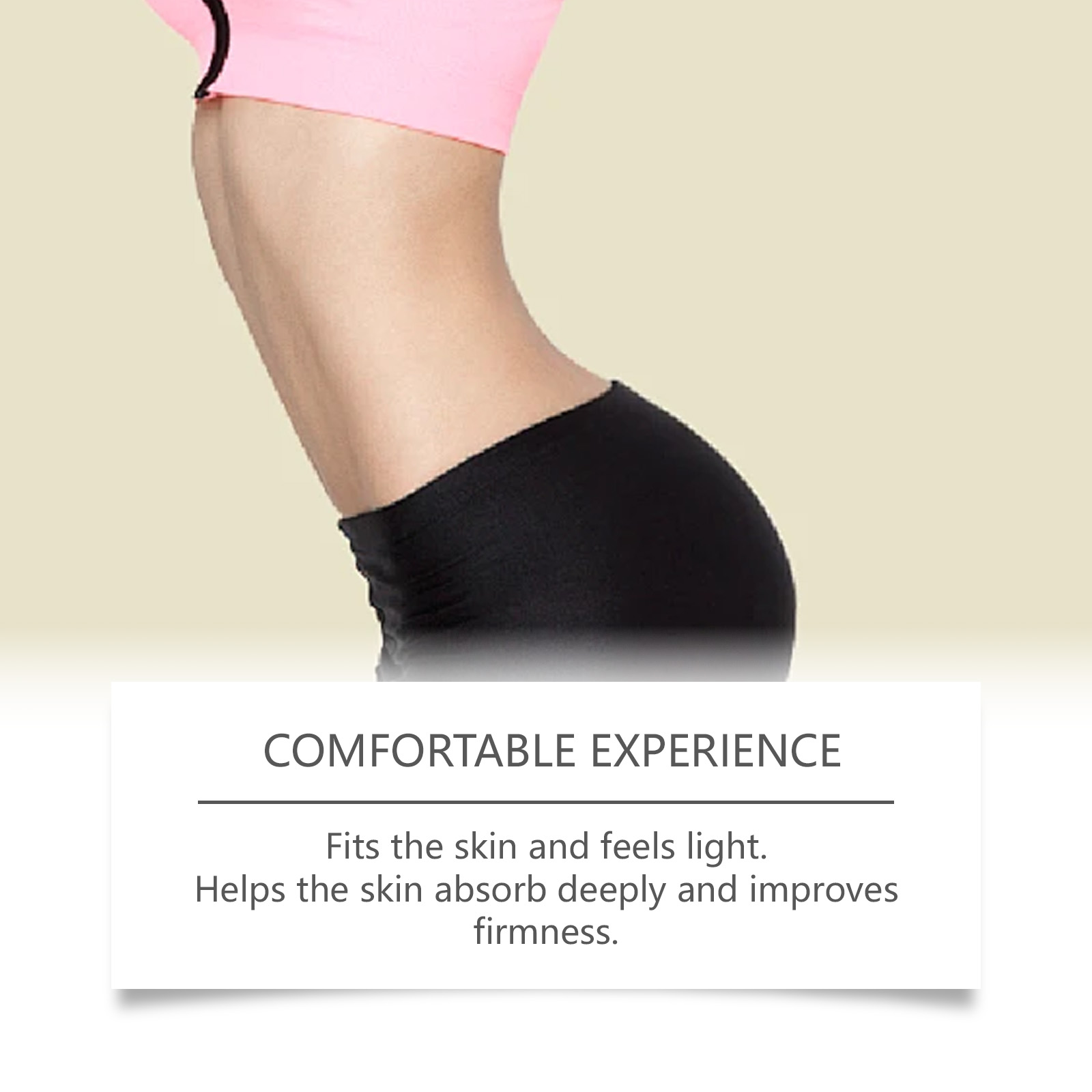 Body Care Patch Lightweight Breathable Comfortable Fit Skin Shape Management Enhance Curves Display Contour