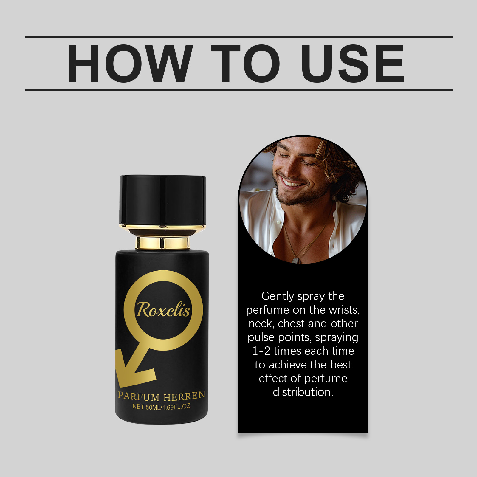 Eau De Cologne Natural Pure Mild Fragrance Long Lasting Charming Gentleman Daily Scent Perfume