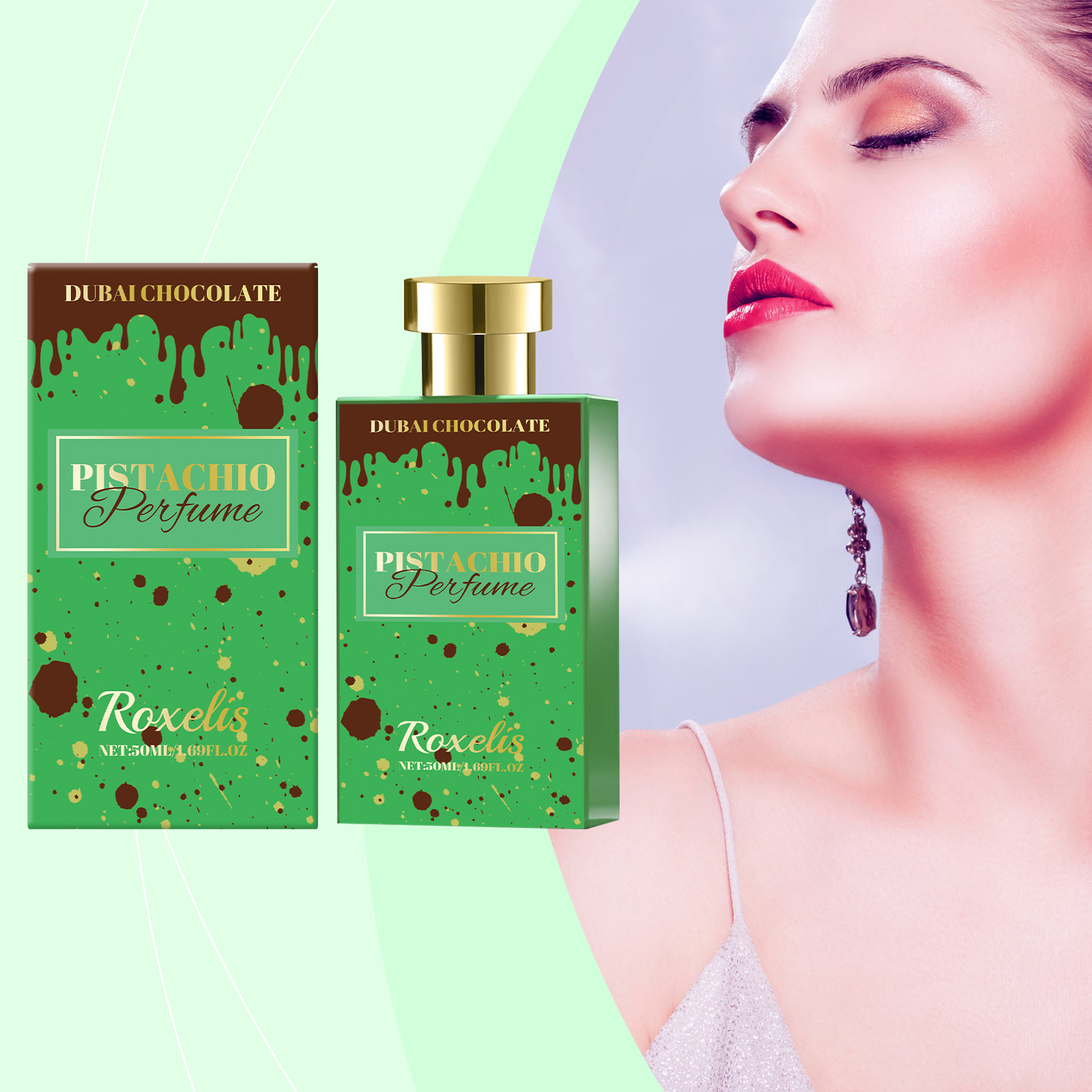 Pistachio Cocoa Perfume Vanilla Fruity Scent Long Lasting Premium Fresh Unisex Atmosphere Fragrance