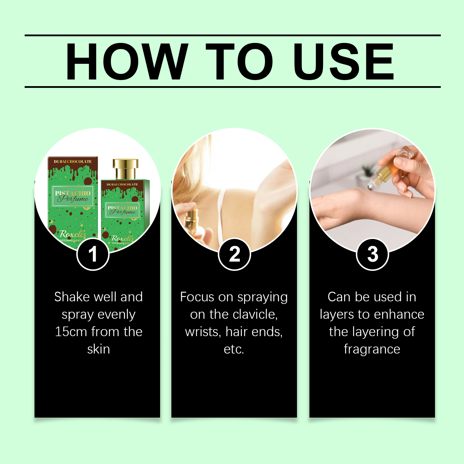 Pistachio Cocoa Perfume Vanilla Fruity Scent Long Lasting Premium Fresh Unisex Atmosphere Fragrance
