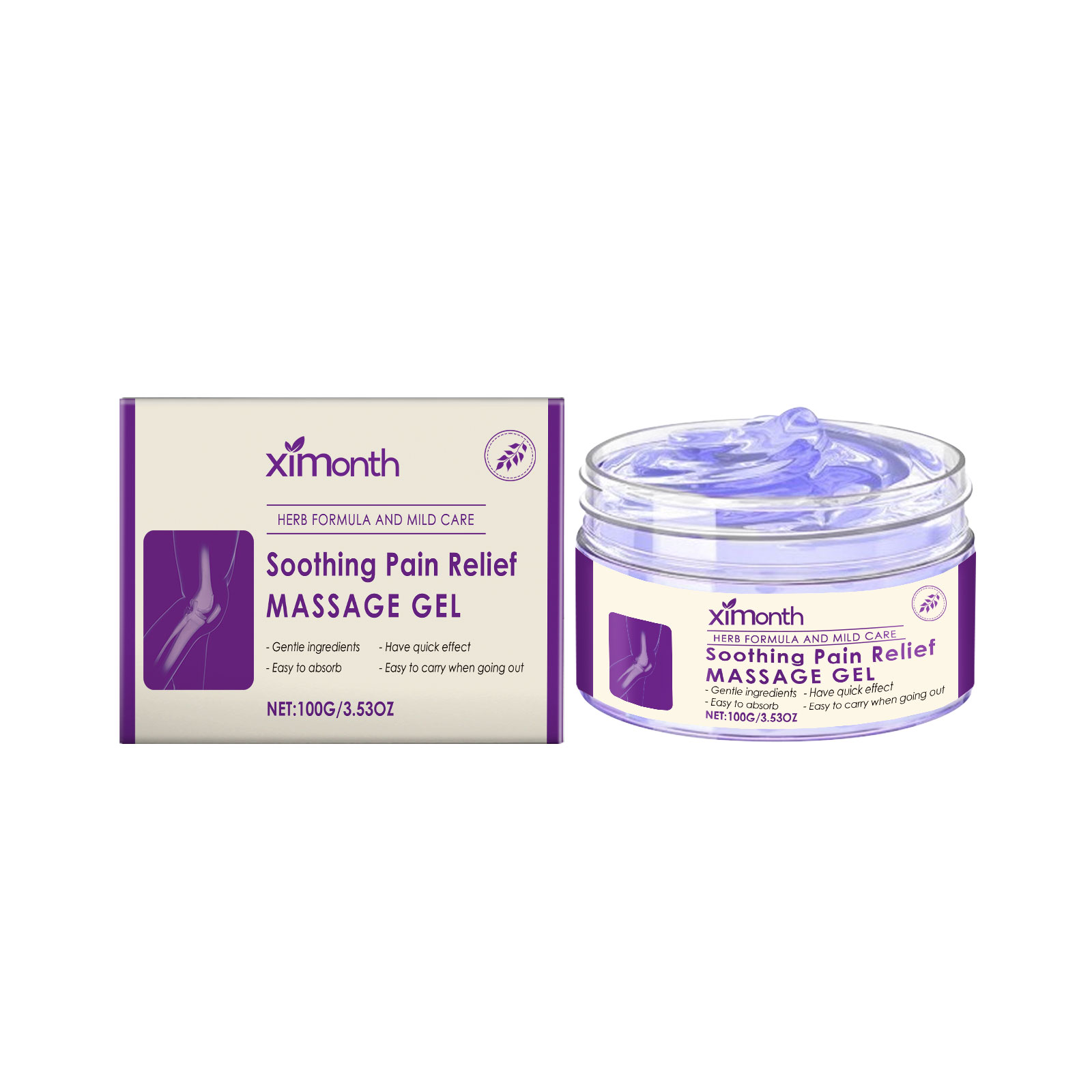 Body Massage Gel Daily Care For Joint Knee Elbow Shoulder Comfort External Apply Gel