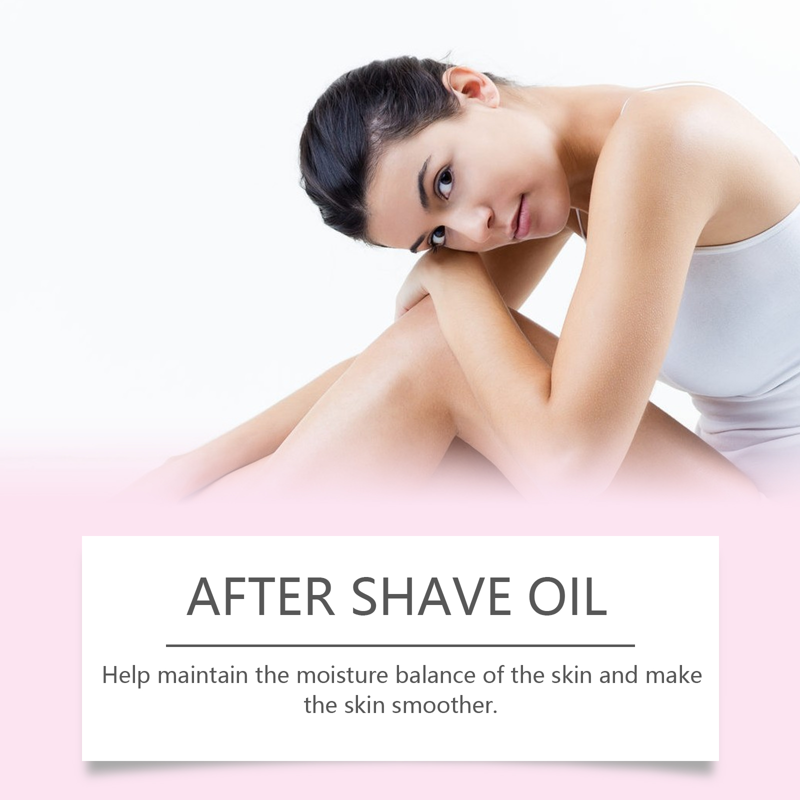 Strawberry Flavored Hair Removal After Shave Care Oil Mild Ingredients Moisturize Nourish Soothe Smooth Skin