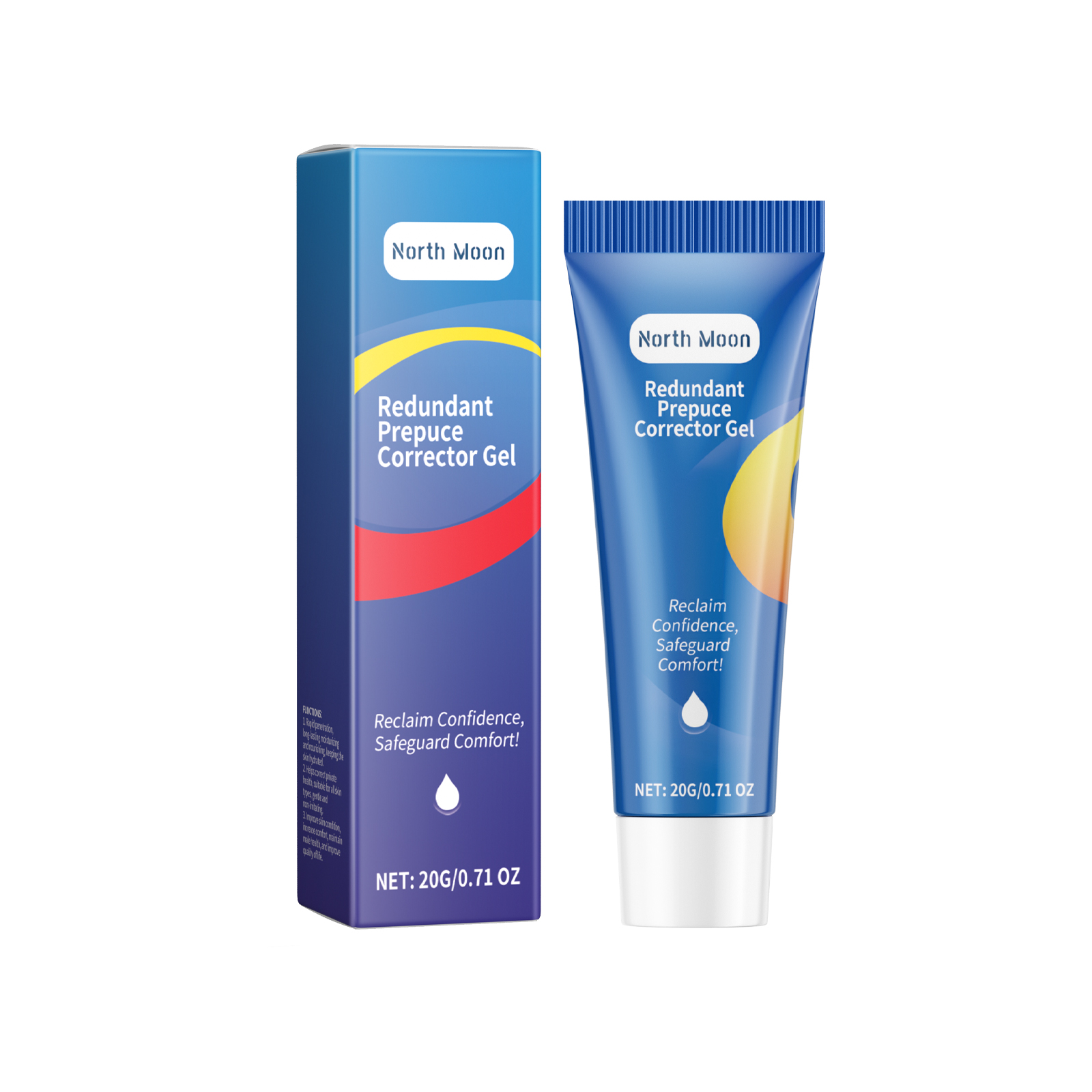 Men Repair Gel With Herbal Ingredients Mild Soothing Repair Moisturizing Care