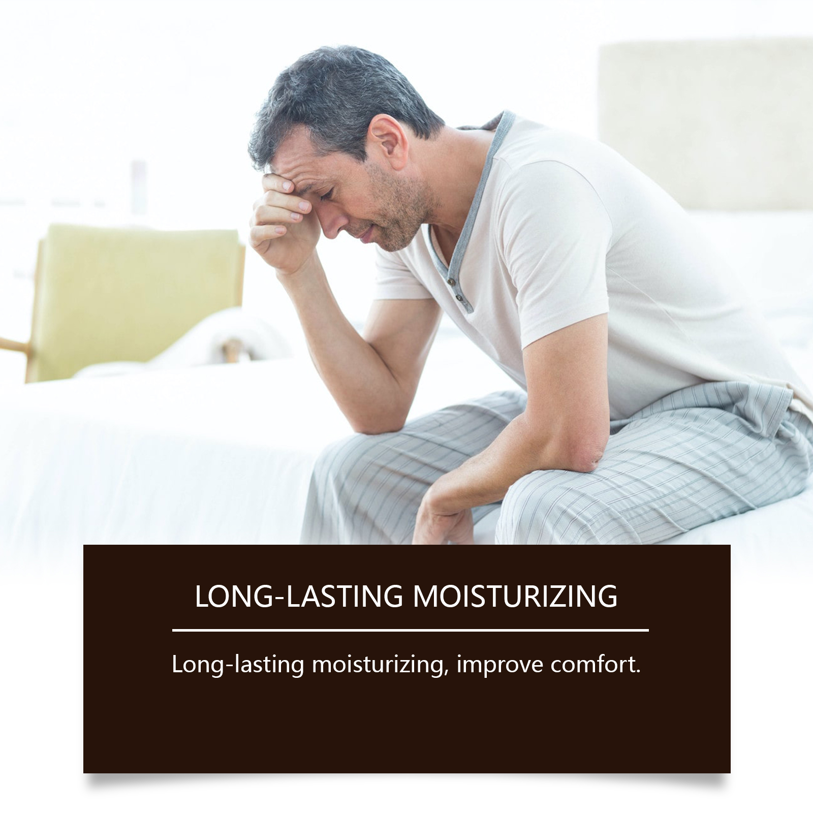 Men Repair Gel With Herbal Ingredients Mild Soothing Repair Moisturizing Care