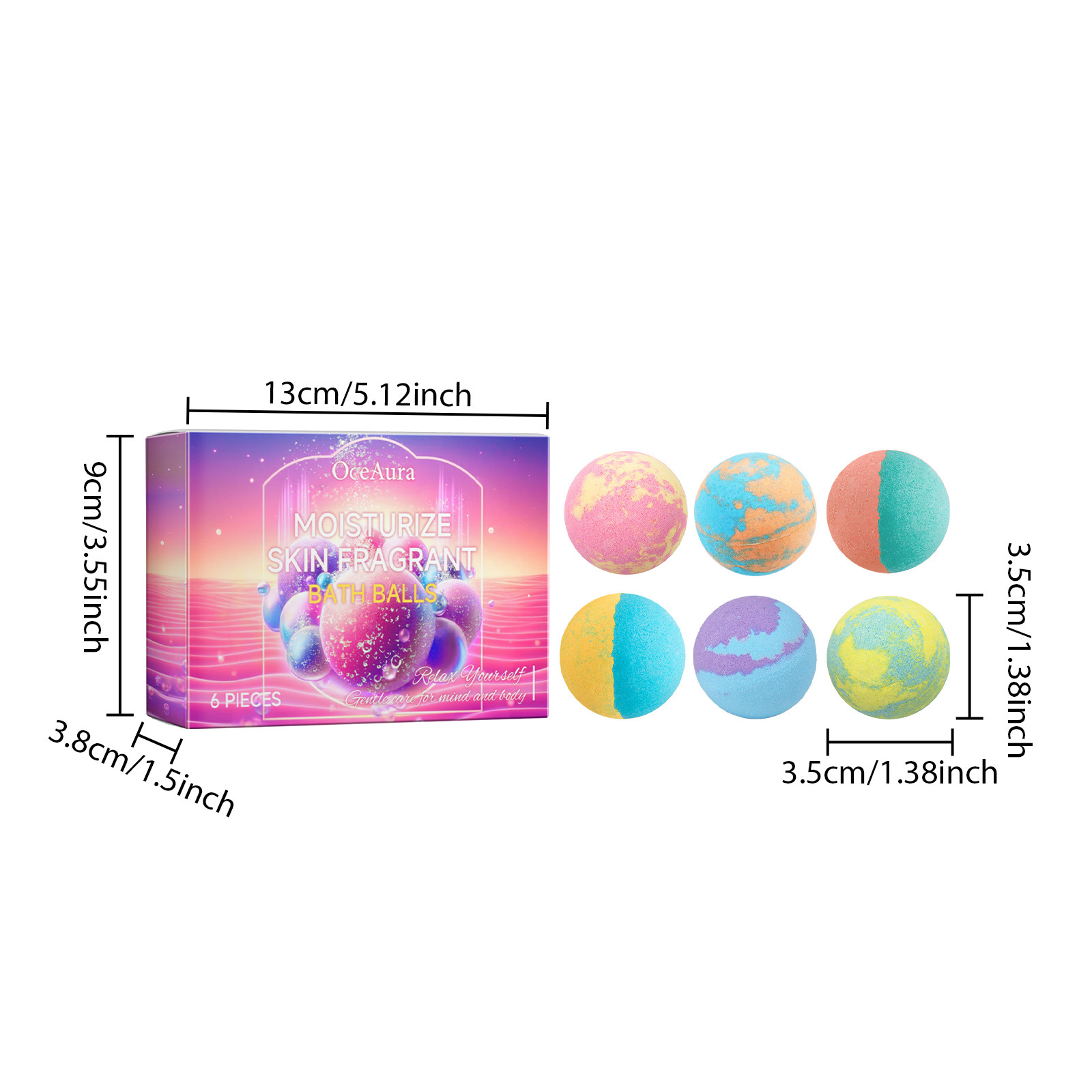 Bath Bomb Bubble Bath Moisturizing Floral Scent Deep Cleansing Relaxing Soak For Skin Refreshment And Comfort 1 PCS