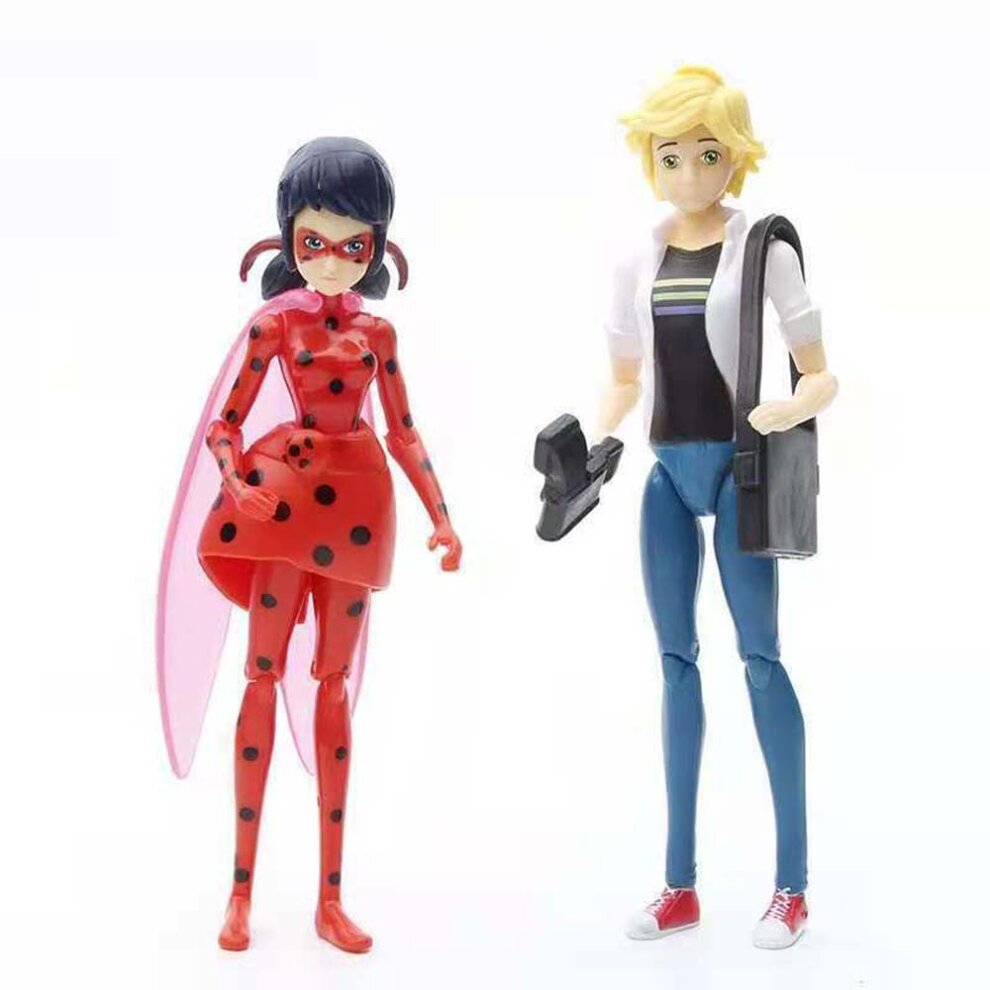 8pcs Miraculous: Tales Of Ladybug & Cat Noir Collection Decor Action Figures Toy