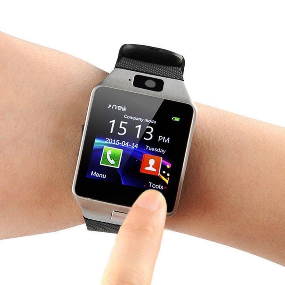 DZ09 Bluetooth Intelligent Wristwatch Phone Camera SIM TF GSM Multi Language
