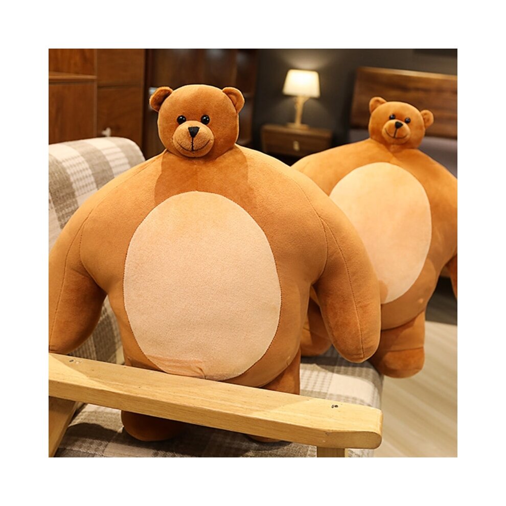 23cm Chubby Plushie Bear Soft Plush Pillow Doll Figurine Soft Toys Girl Boys Baby Accomp