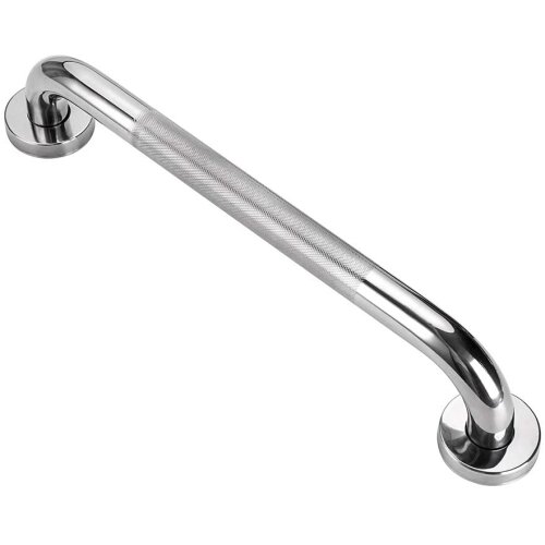 (16 inches/40cm) BTSKY Stainless Steel Bath Grab Shower Handle with Anti-Slip Grip - Dis
