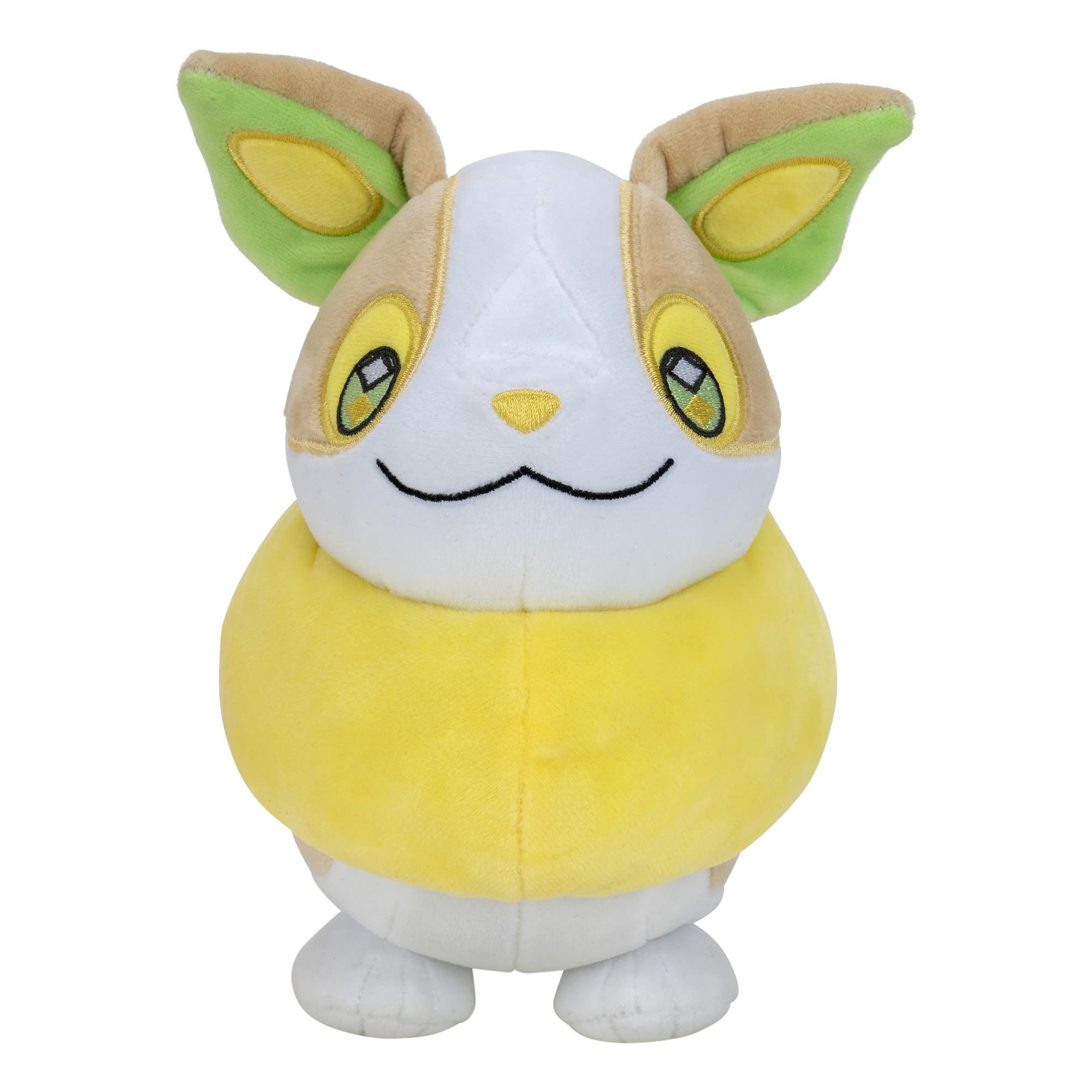 Pokémon Yamper Plush Toy Anime Character Soft Doll Cartoon Stuffed Toys Fans Collection Figures Christmas Stocking Fillers Birthday Present for Boys Girls 8 Inch