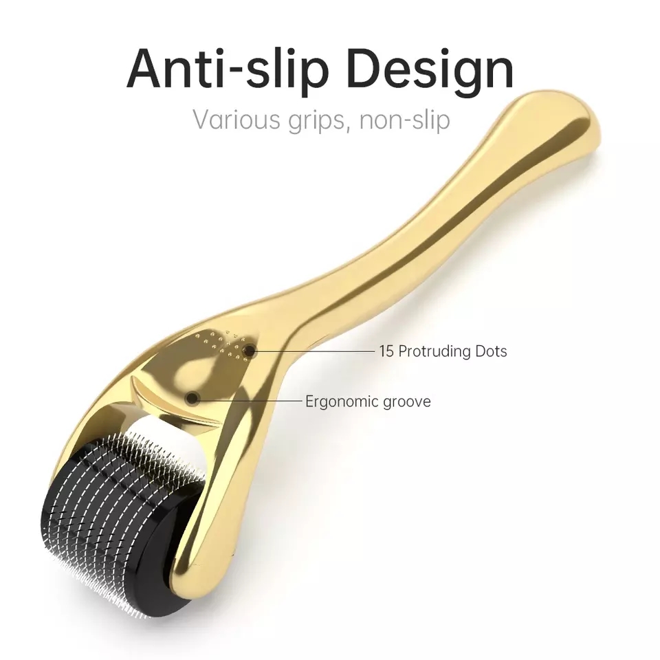 (0.25mm) Derma Roller DRS 540 Titanium Professional Micro Needles Roller Beauty Machines for Hair Loss Wrinkles Sun Damage Ance Scars Skin Care Treatment
