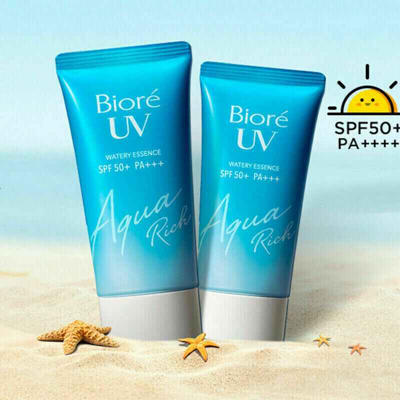 Biore Kao UV Sunscreen Aqua Rich Watery Essence SPF50+ PA++++
