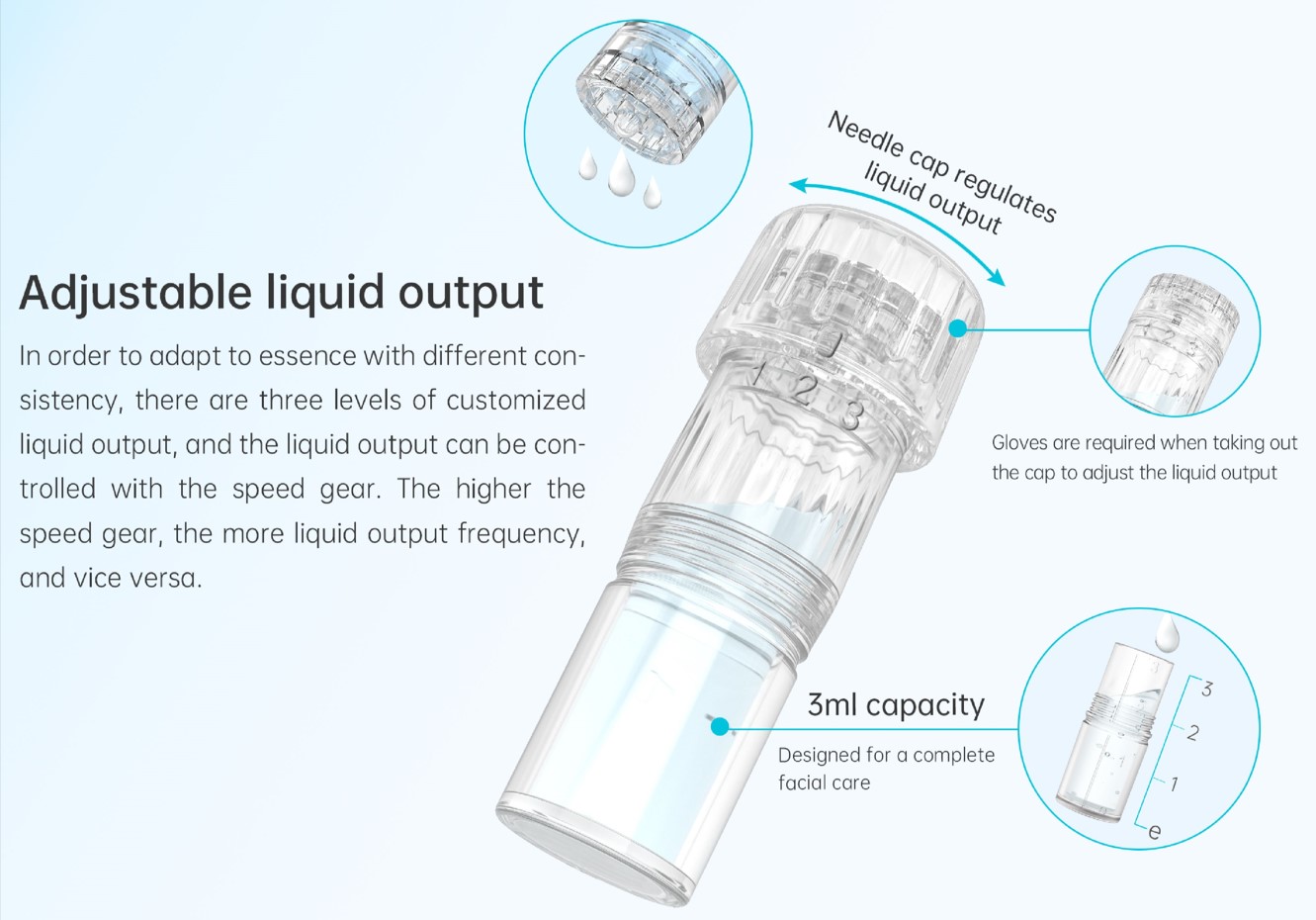 (H12 pin) Needle Cartridges for Microneedling Hydra Pen H3 Derma Pen 10pcs Pack
