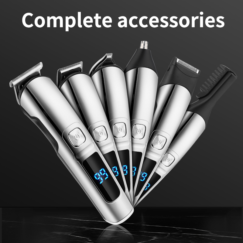 Beard Trimmer for Men Electric Razor Hair Trimmer Cordless Hair Clippers Shavers Grooming Kit for Nose Mustache Body Facial Gifts for Husband Father