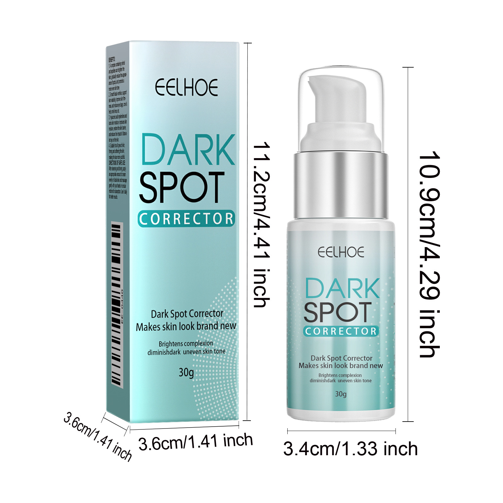 (1 PC) Whitening Freckle Cream Removing Black Spots Melanin Freckle Anti-Aging Brighten Skin Shrink Pores Powerful Moisturizing Cream
