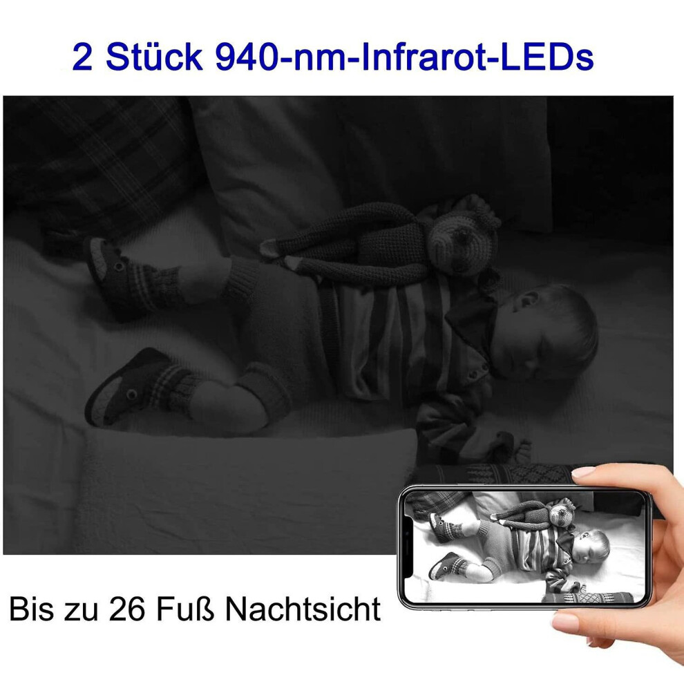 Smallest Spy WiFi Camera,HD1080P Wireless Remote Camera, Portable Wireless IP Came