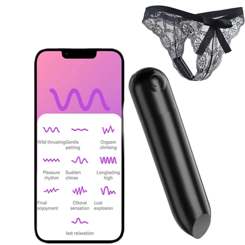 Mini Bullet Vibrator APP Bluetooth Control Clitoral G Spot Stimulation Massager Mini Anal Pussy Nipple Stimulator Adult Erotic Sex Toy for Women Orgasm