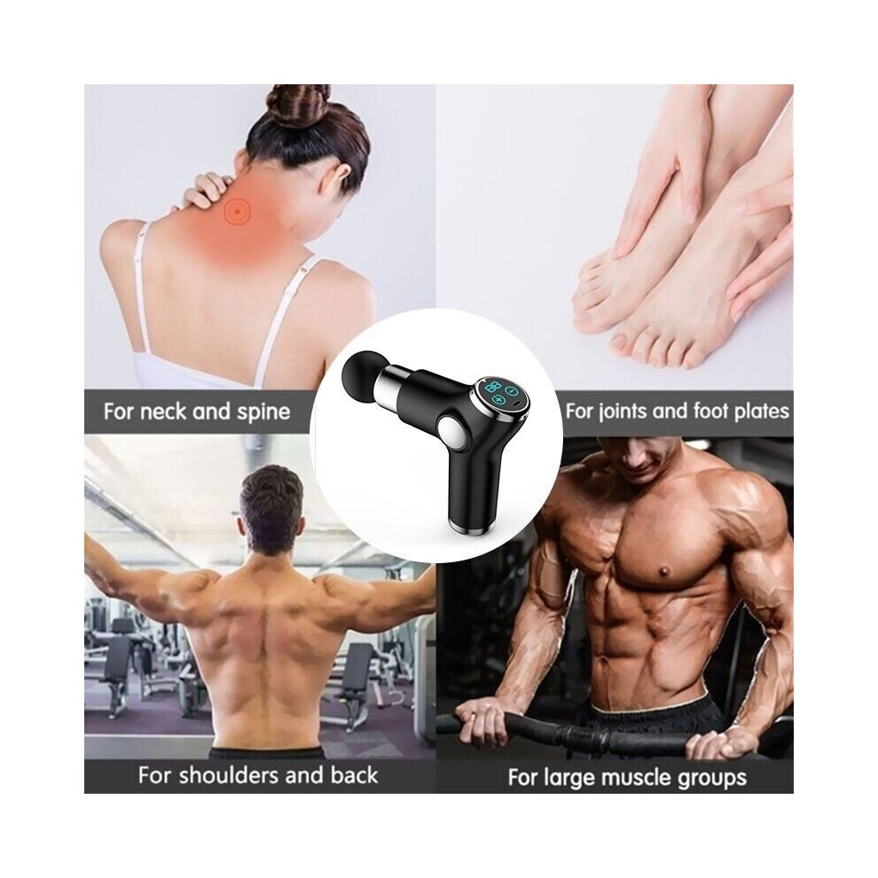 32 Speeds Massage Gun Deep Tissue Handheld Percussion Muscle Massager