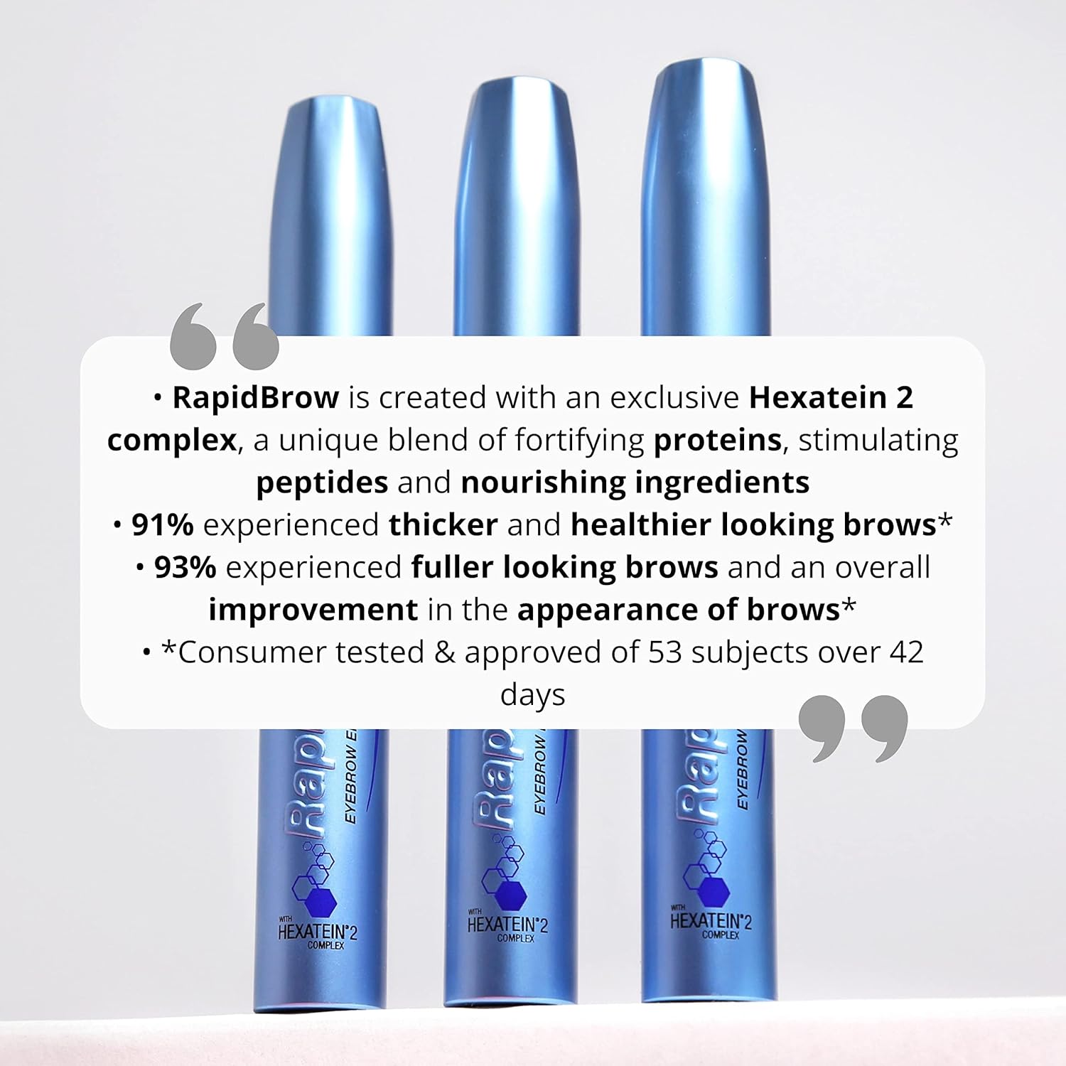 RapidBrow Eyebrow Enhancing Serum - Enhances Brow Appearance	 3ml