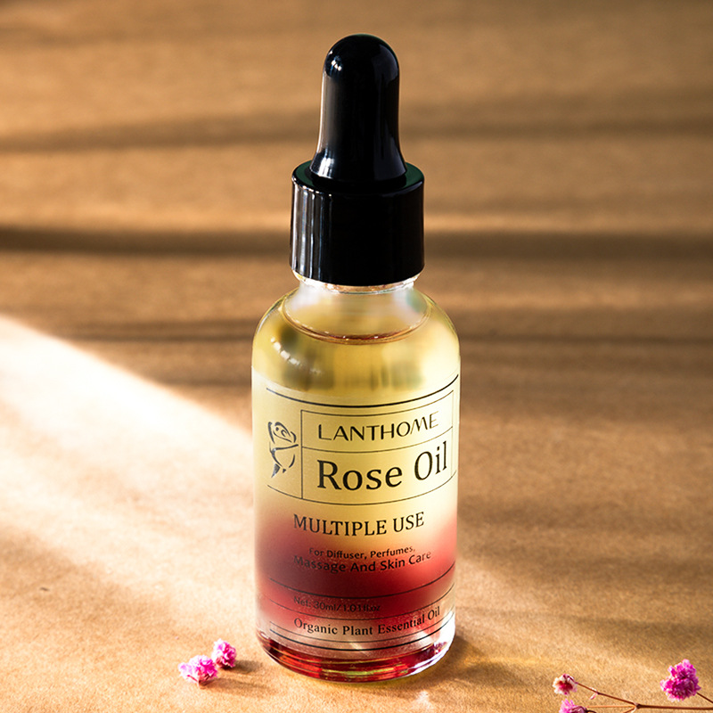 Rose Facial Oil Moisturizing Nourishing Skin Softening For Dry Sensitive Skin Daily Face Care Treatment 30ml