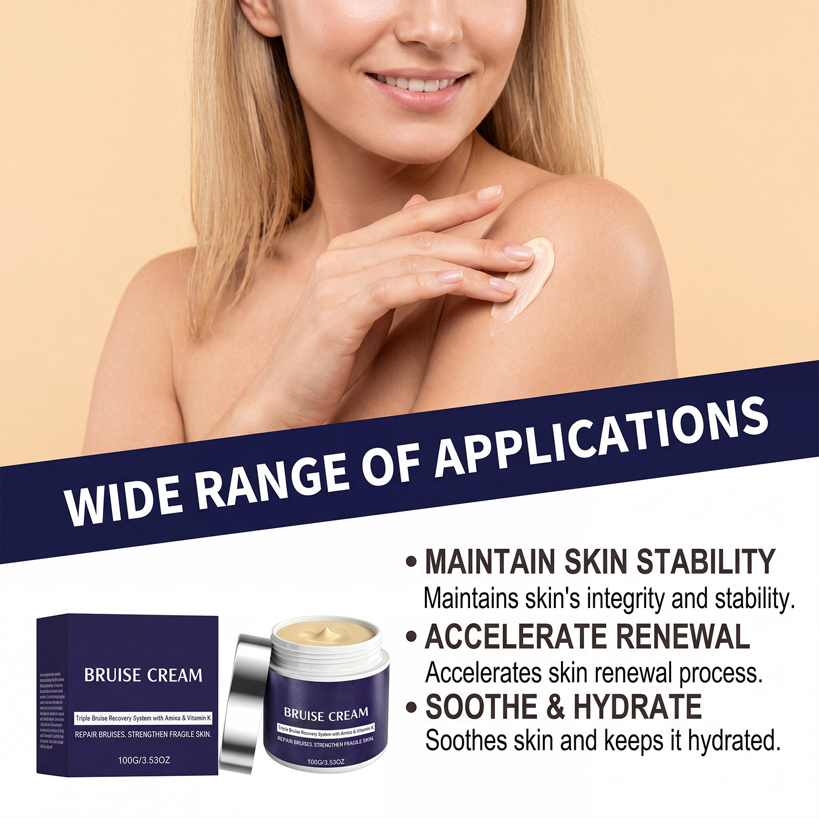 Skin Moisturizing Cream Gentle Care Delicate Hydration Daily Moist Cool Facial Body Skin Care Lotion