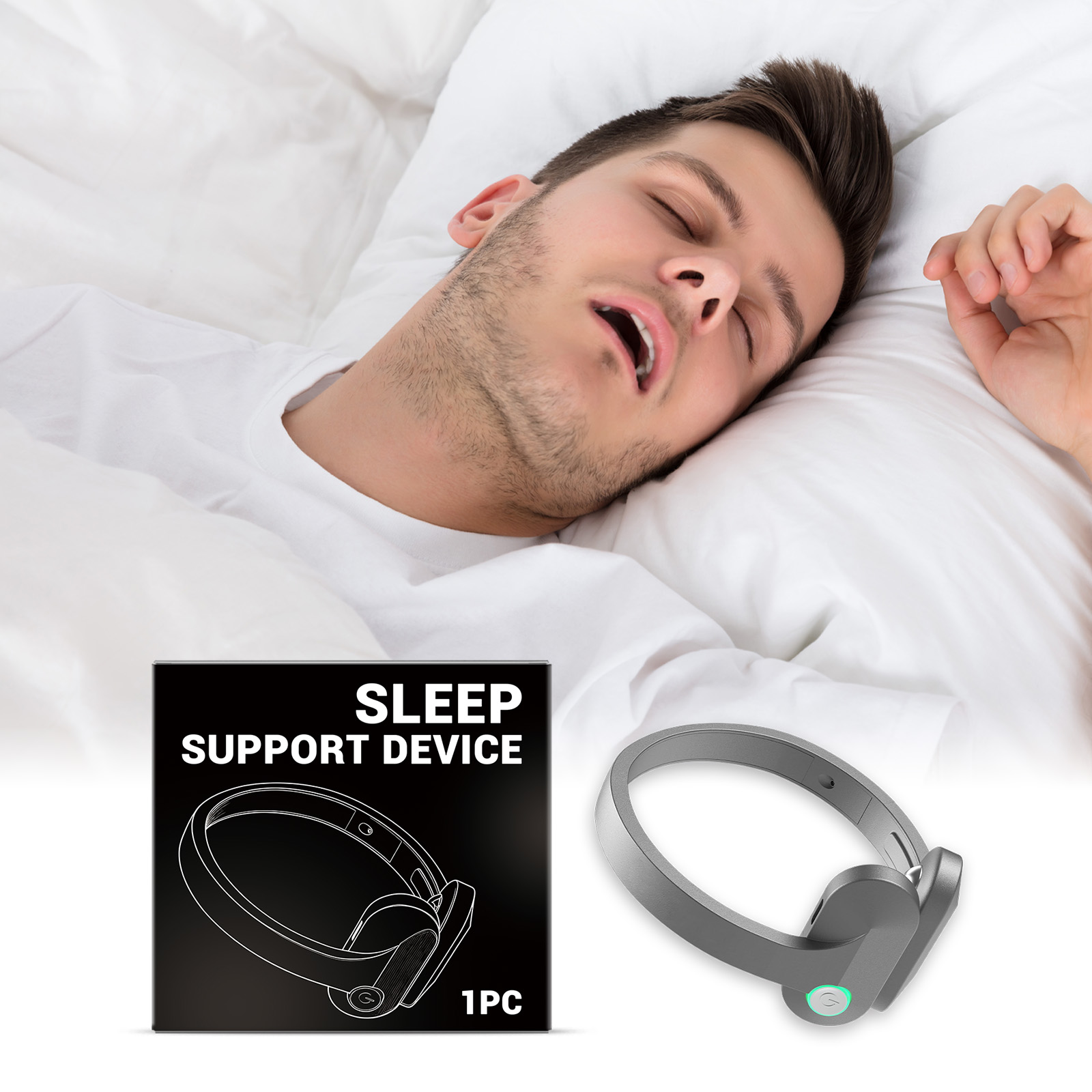 Sleep Care Device Comfort Gentle Convenient Daily Relax Body Mind Nighttime Sleep Protection Supplies