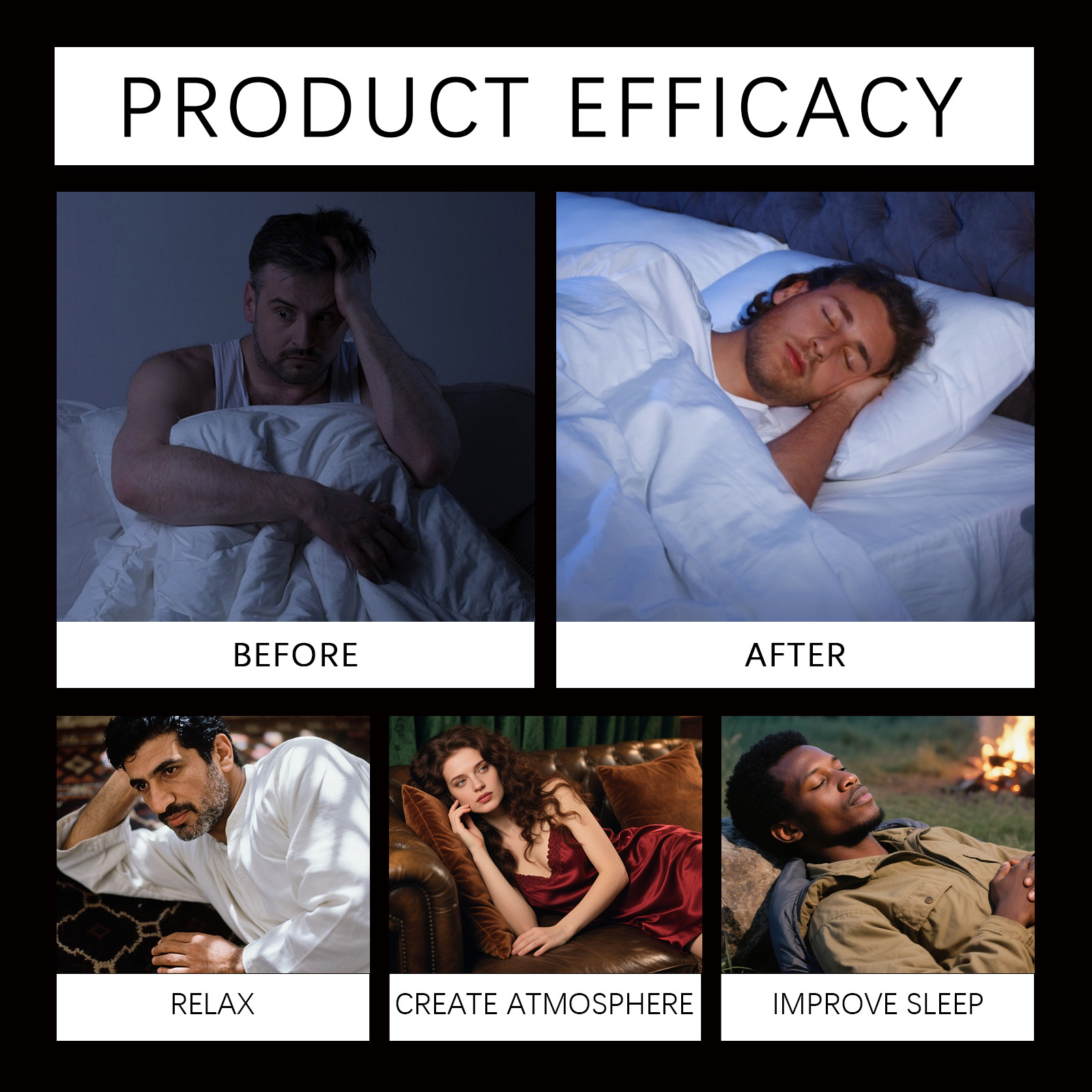 Sleep Care Device Comfort Gentle Convenient Daily Relax Body Mind Nighttime Sleep Protection Supplies