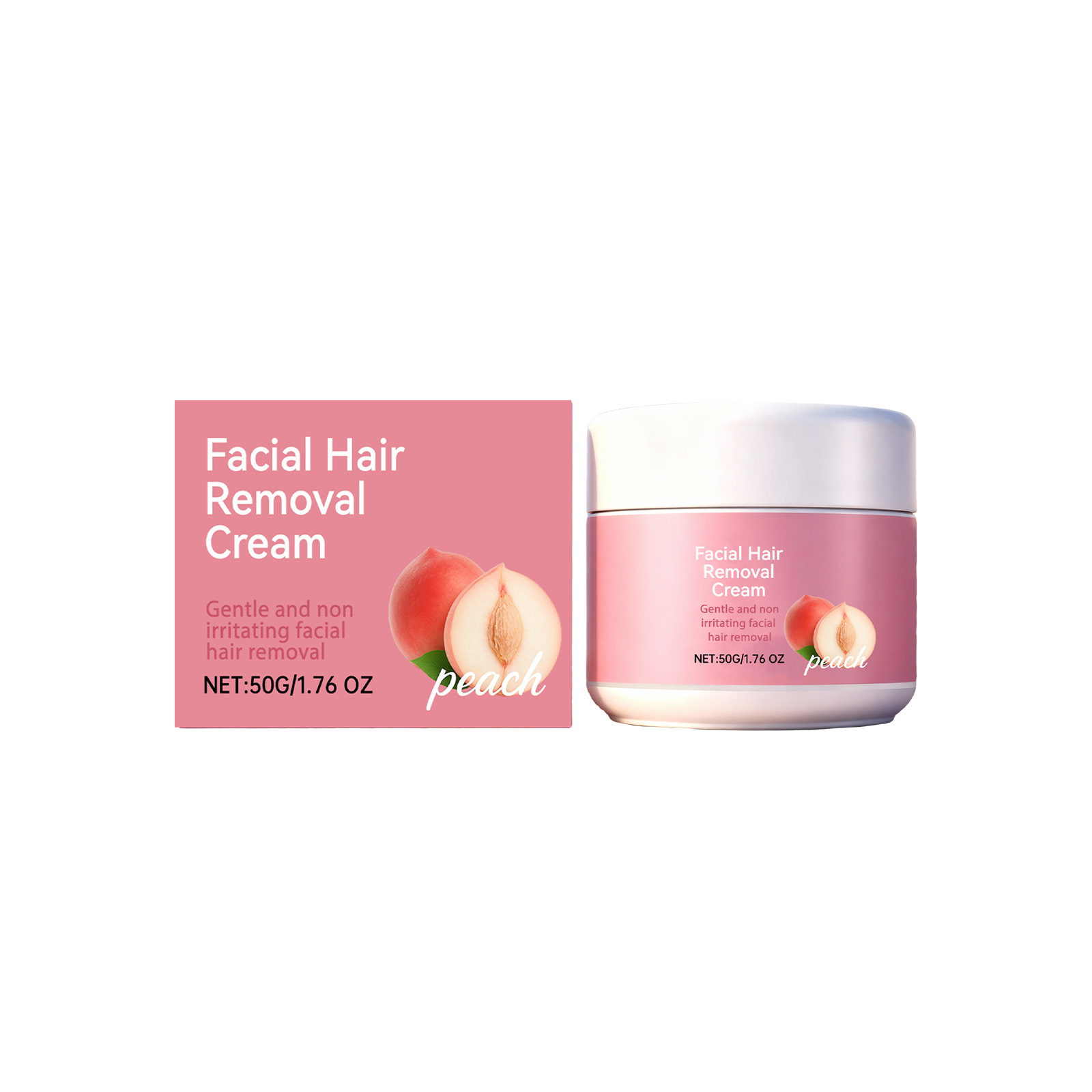 Facial Hair Removal Cream Mild Moisturizing Convenient Smooth Cleansing Care Lip Face Skin