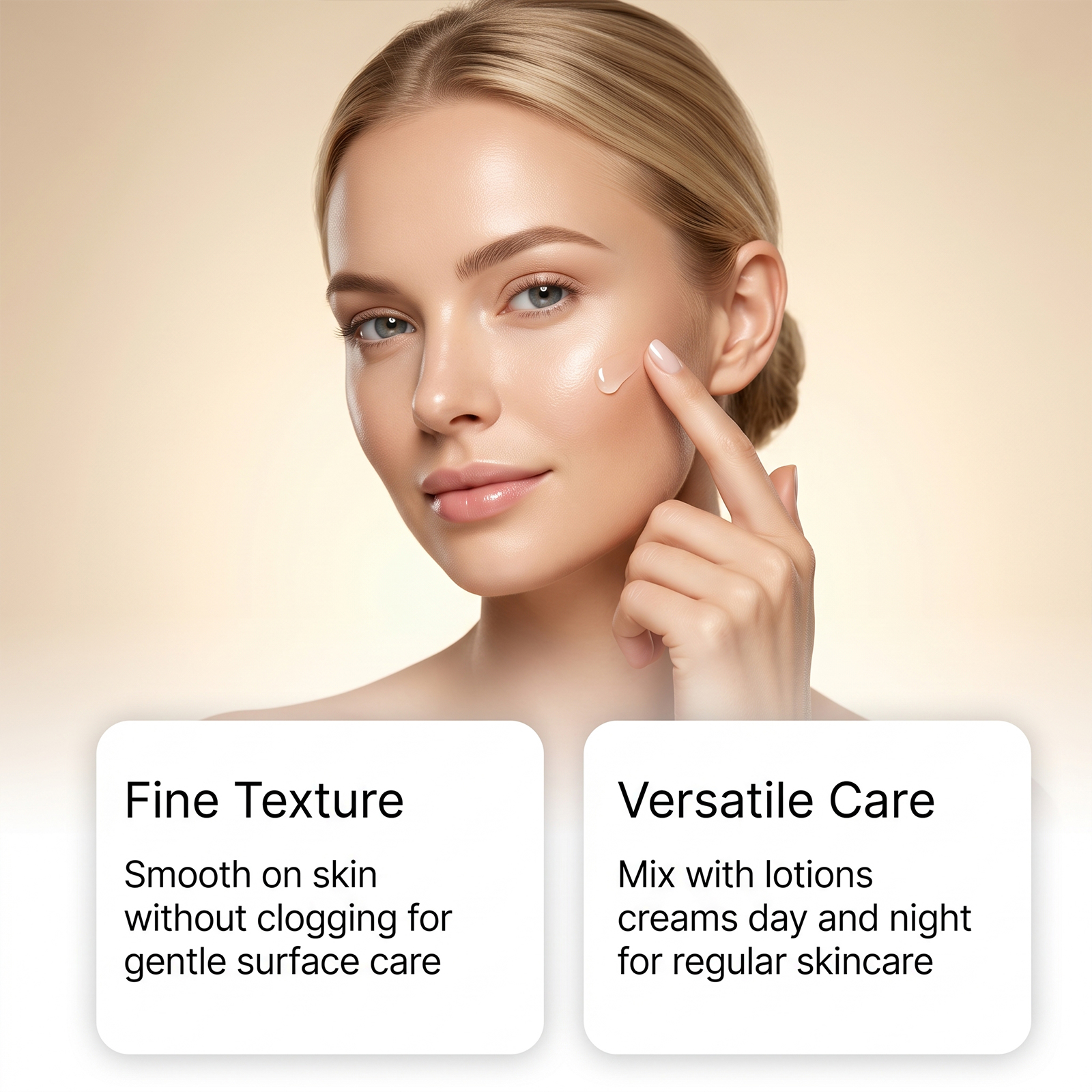 Moisturizing Essence Liquid Plump Hydrating Mild Nourishing Delicate Skin Texture Facial Skin Care Product Deep Gentle Soft Smooth Fresh Daily