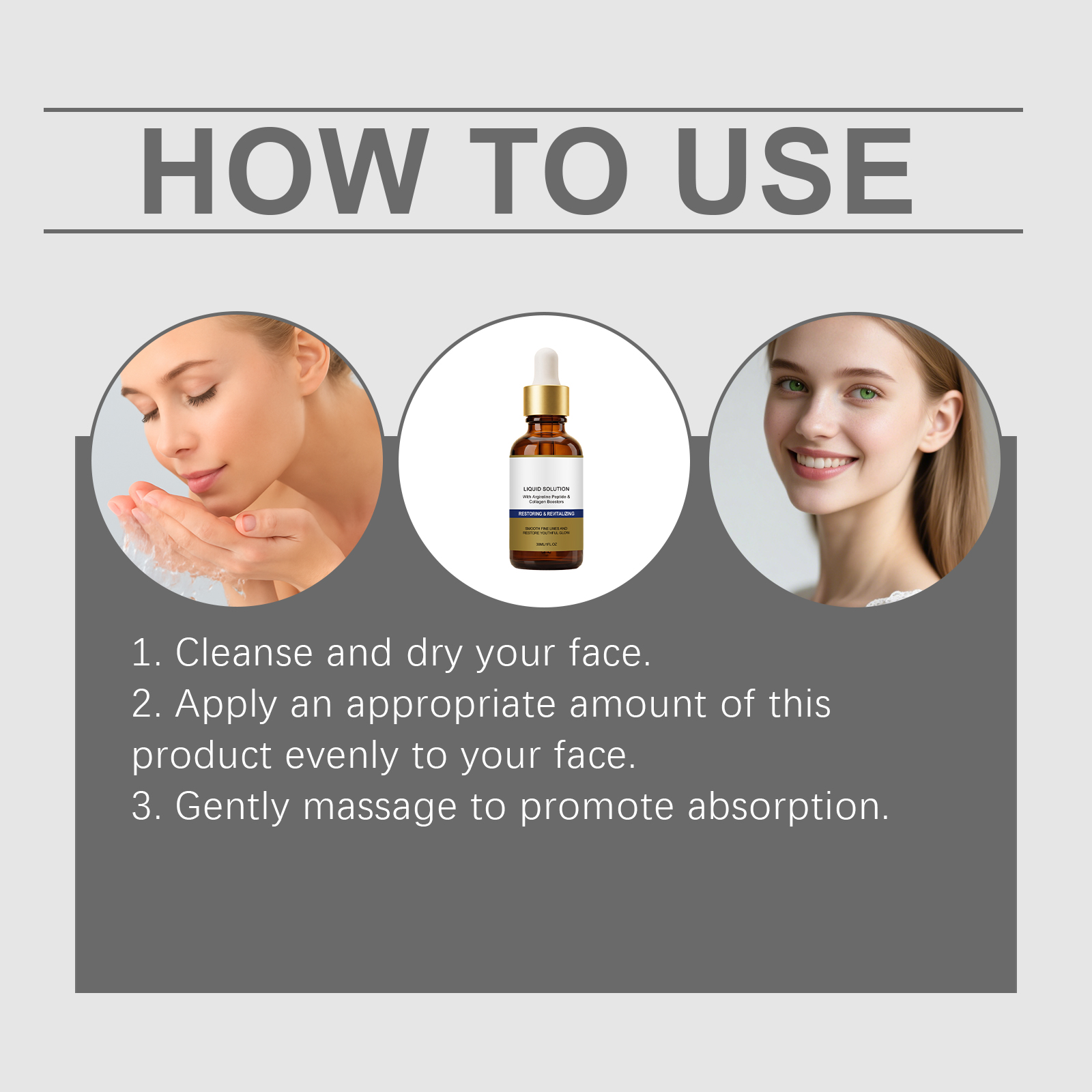 Moisturizing Essence Liquid Plump Hydrating Mild Nourishing Delicate Skin Texture Facial Skin Care Product Deep Gentle Soft Smooth Fresh Daily