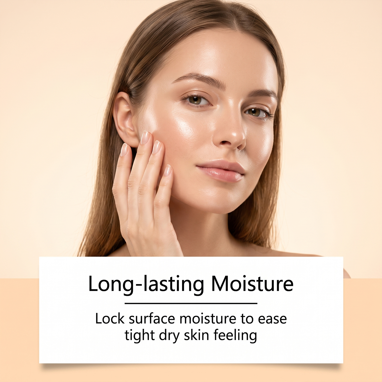 Moisturizing Essence Liquid Plump Hydrating Mild Nourishing Delicate Skin Texture Facial Skin Care Product Deep Gentle Soft Smooth Fresh Daily