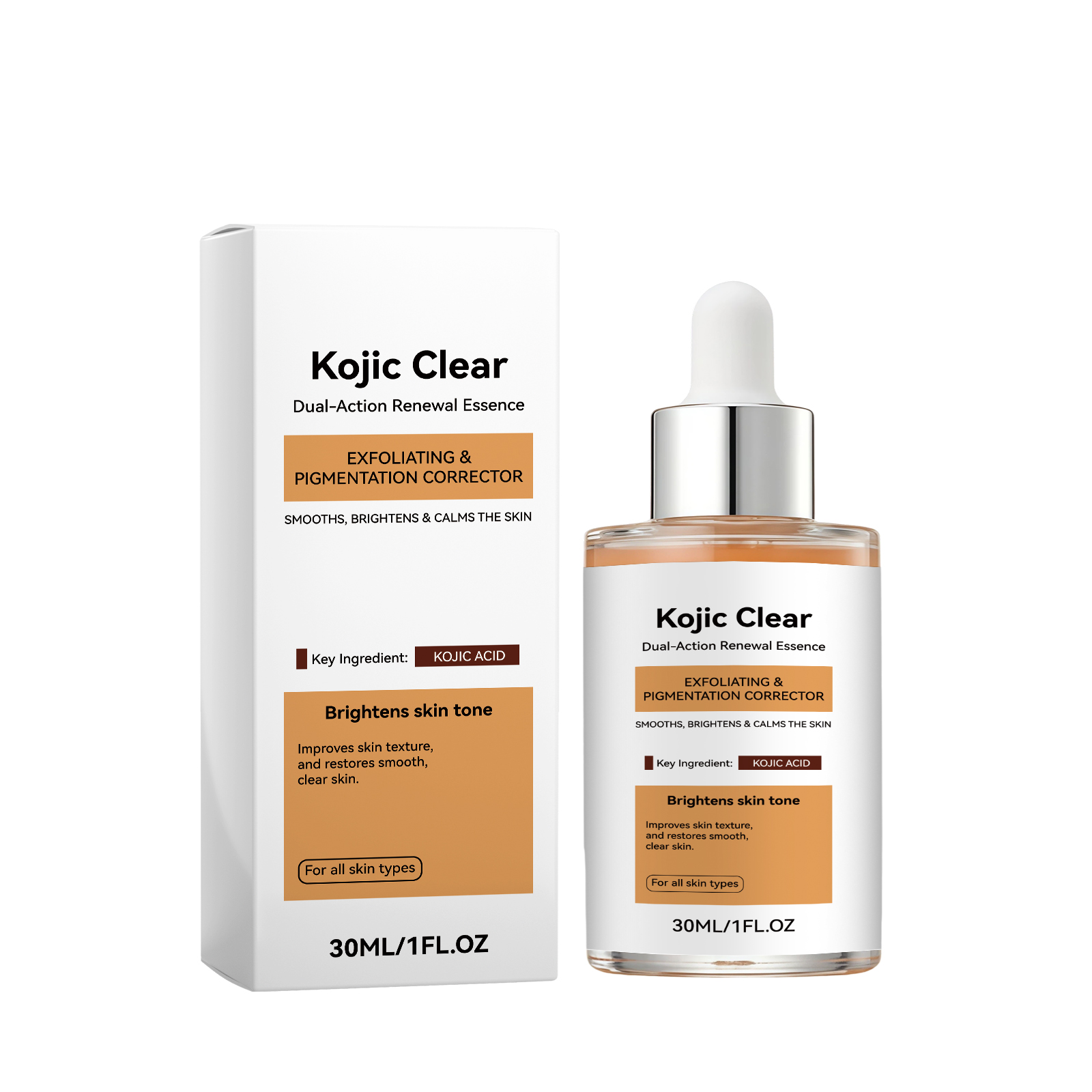 Dual Effect Skin Renewal Essence Moisturizing Mild Hydrating Soft Delicate Refreshing Daily Care Facial Skin Treatment